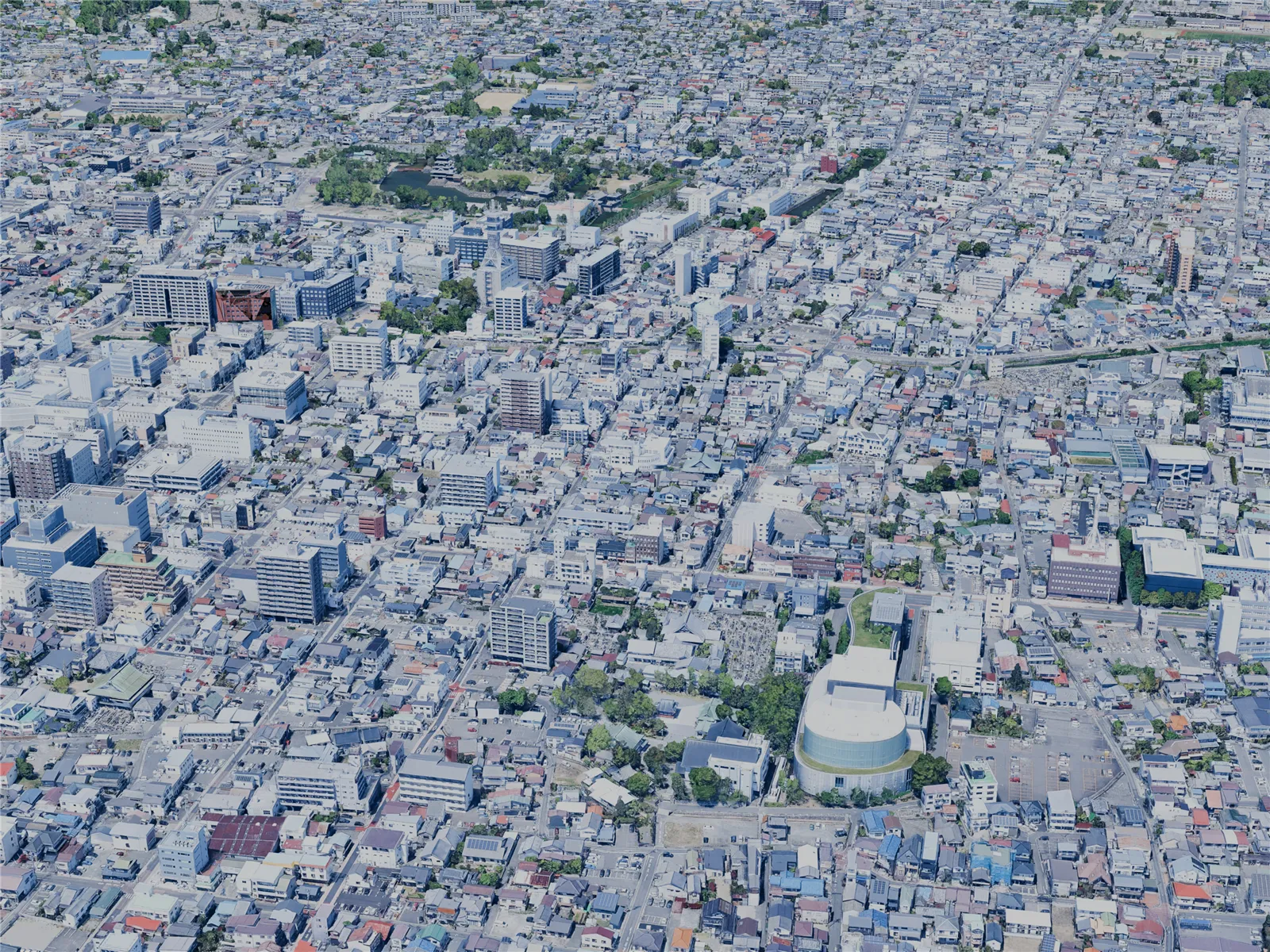 Matsumoto City, Japan (2025) 3D Model main preview