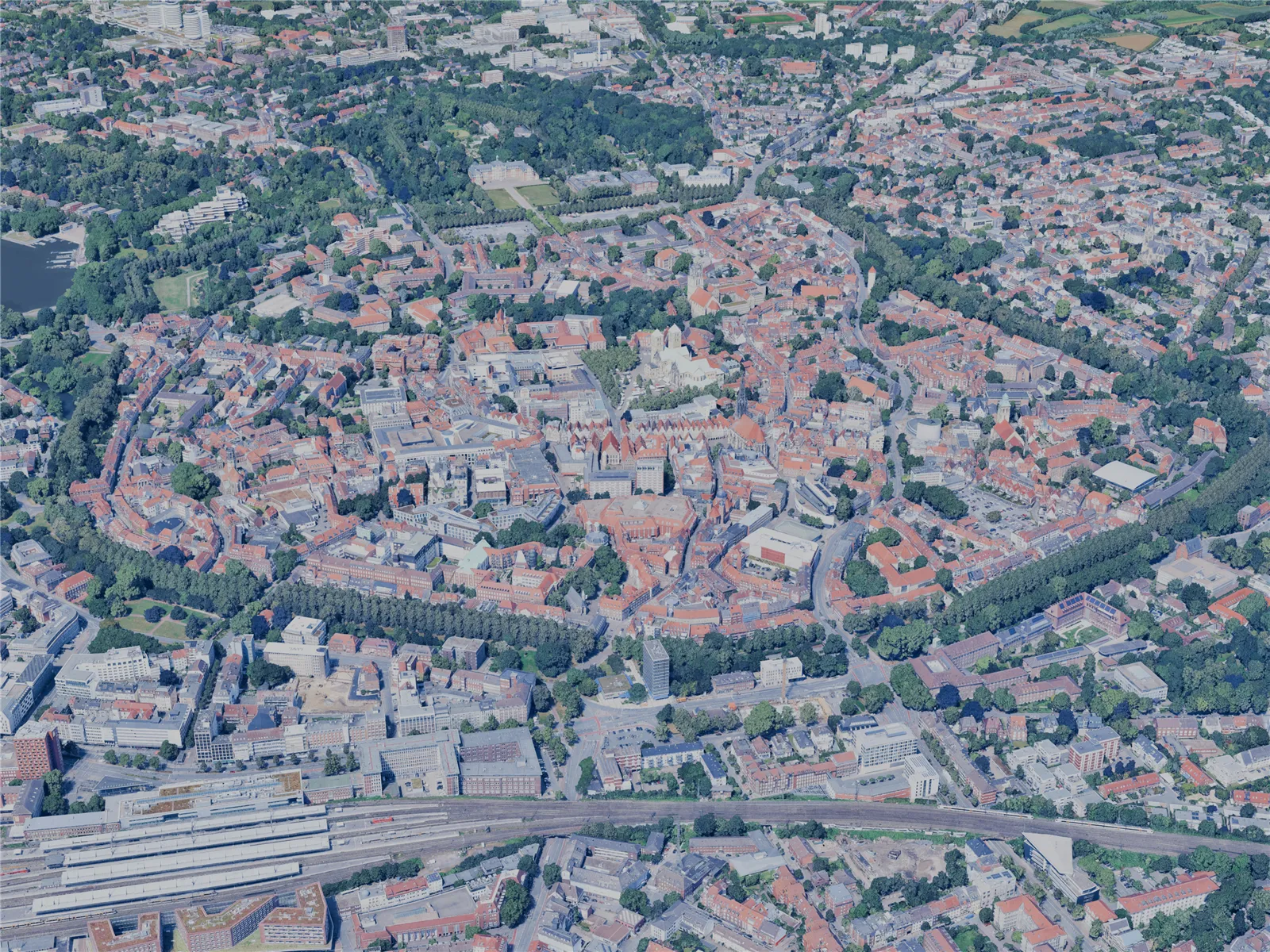 Munster City, Germany (2025) 3D Model main preview