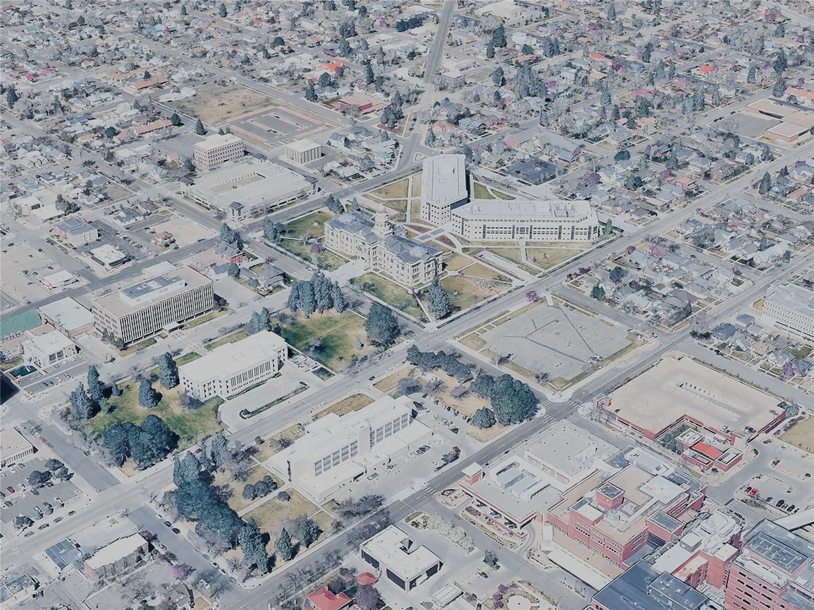 Cheyenne City, USA (2025) 3D Model main preview