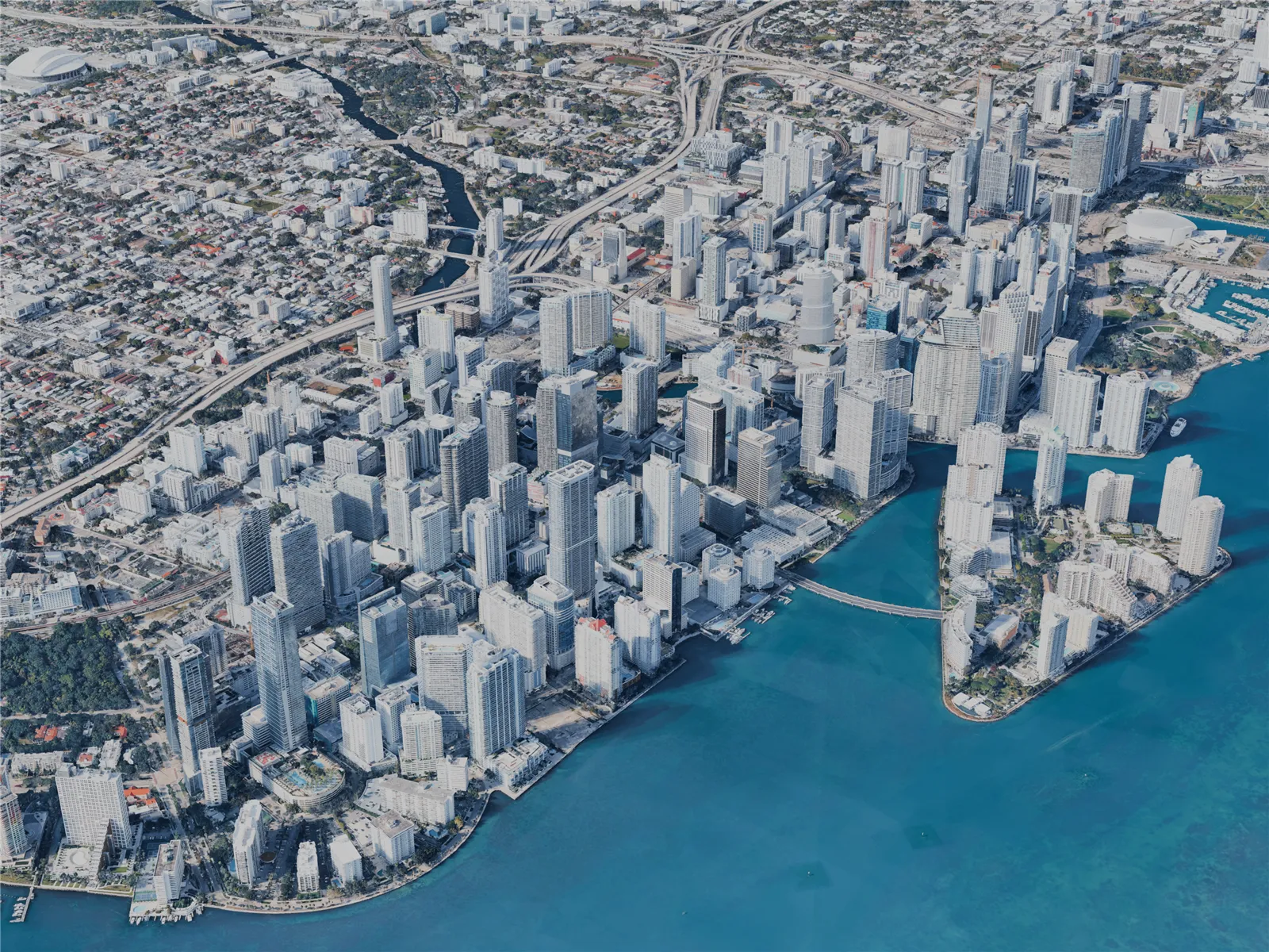 Miami City, FL, USA (2025) 3D Model main preview