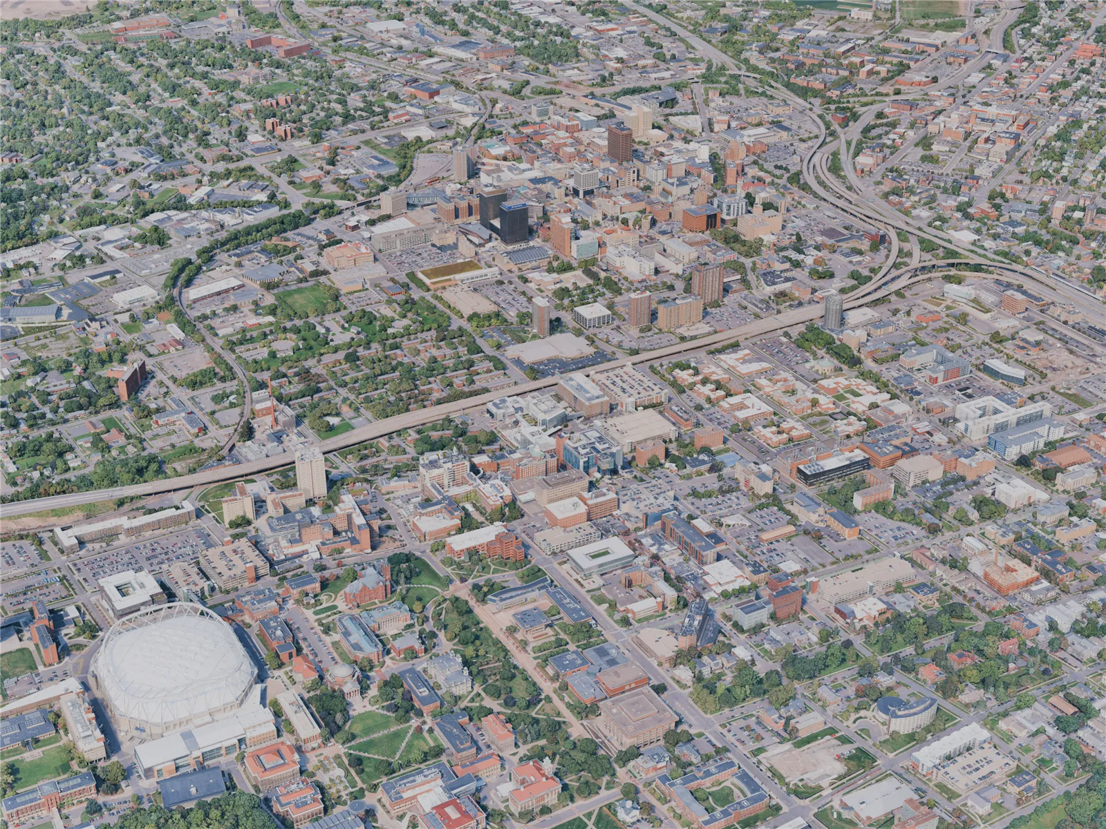 Syracuse City, USA (2025) 3D Model main preview