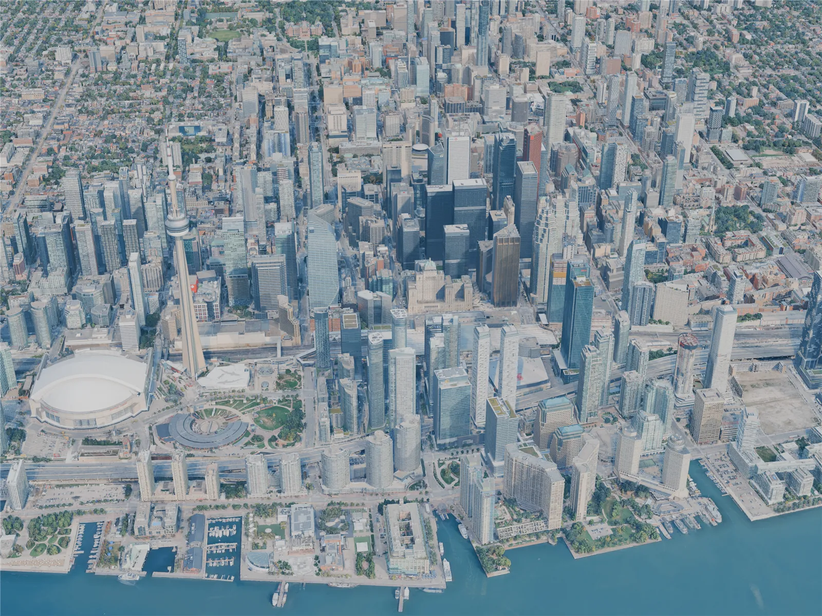 Toronto City, Canada (2025) 3D Model main preview
