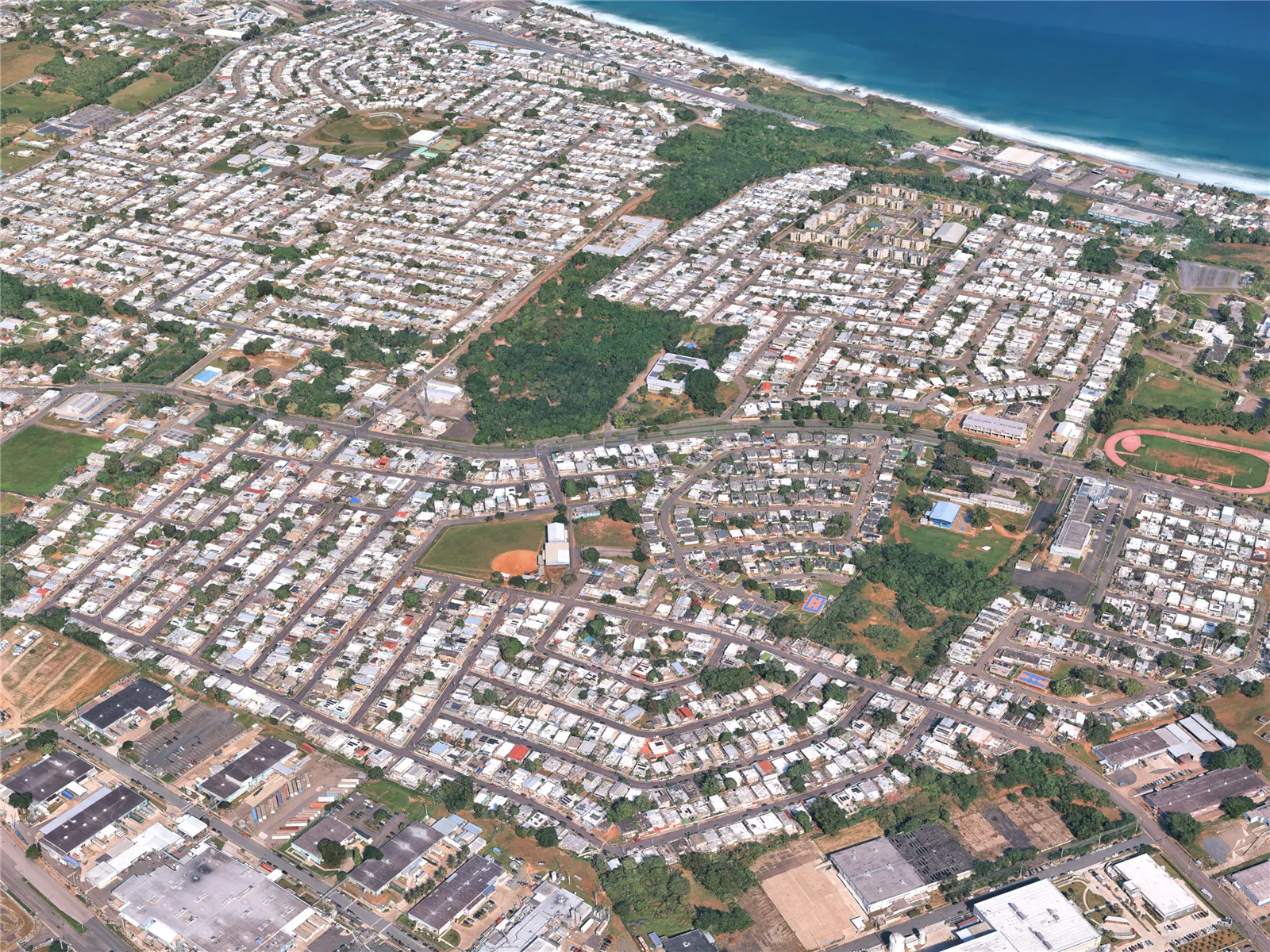 Arecibo City, Puerto Rico (2025) 3D Model main preview