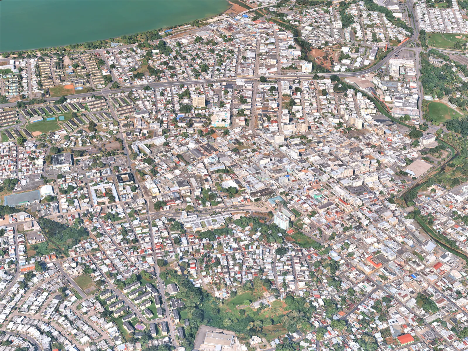 Mayaguez City, Puerto Rico (2025) 3D Model main preview