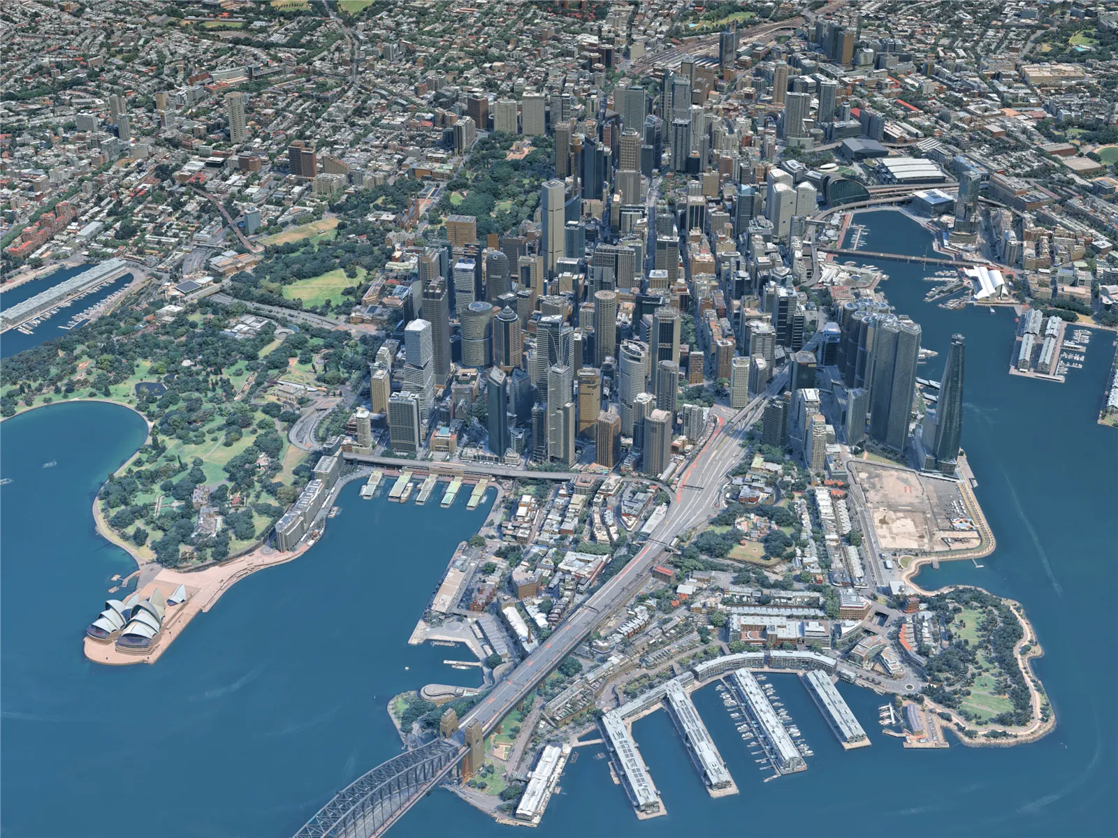 Sydney City, Australia (2025) 3D Model main preview