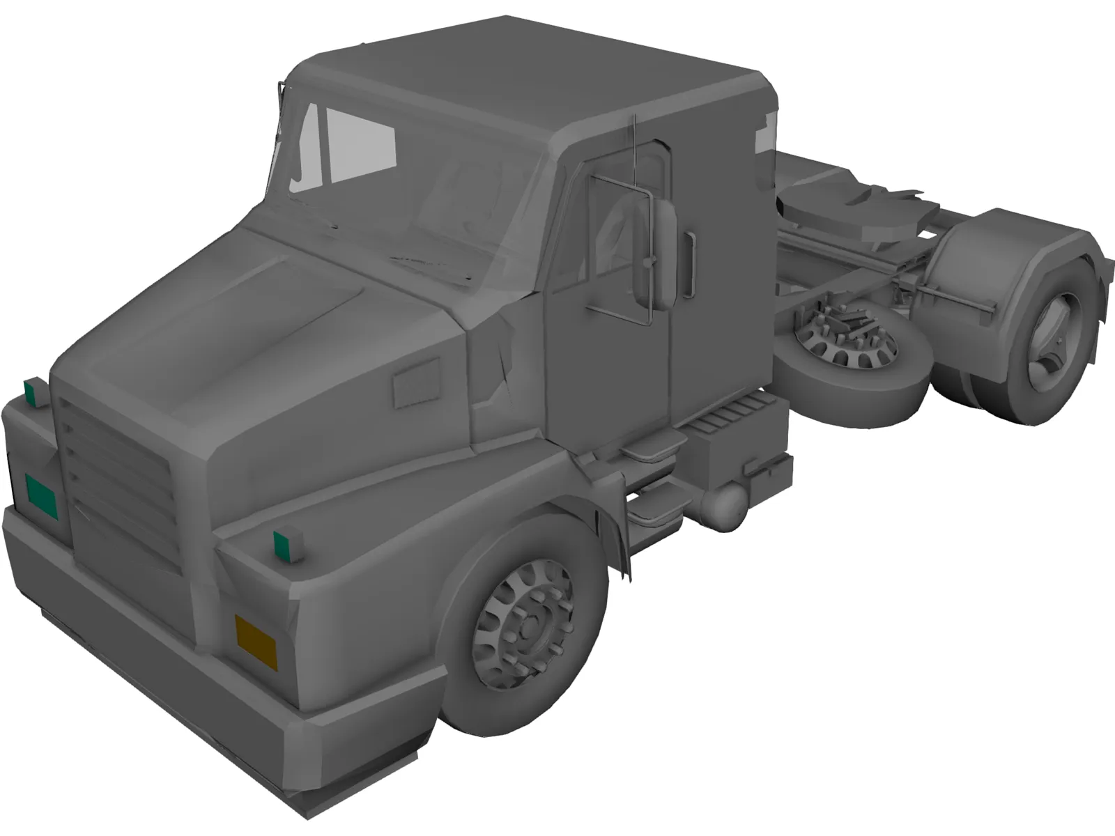 Volvo N10 3D Model main preview