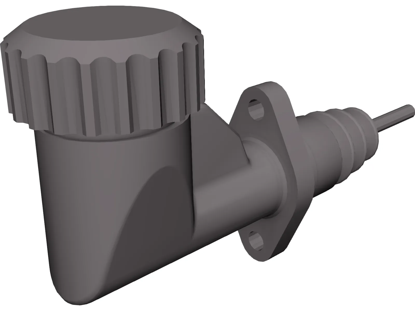 Brake Master Cylinder 3D Model main preview