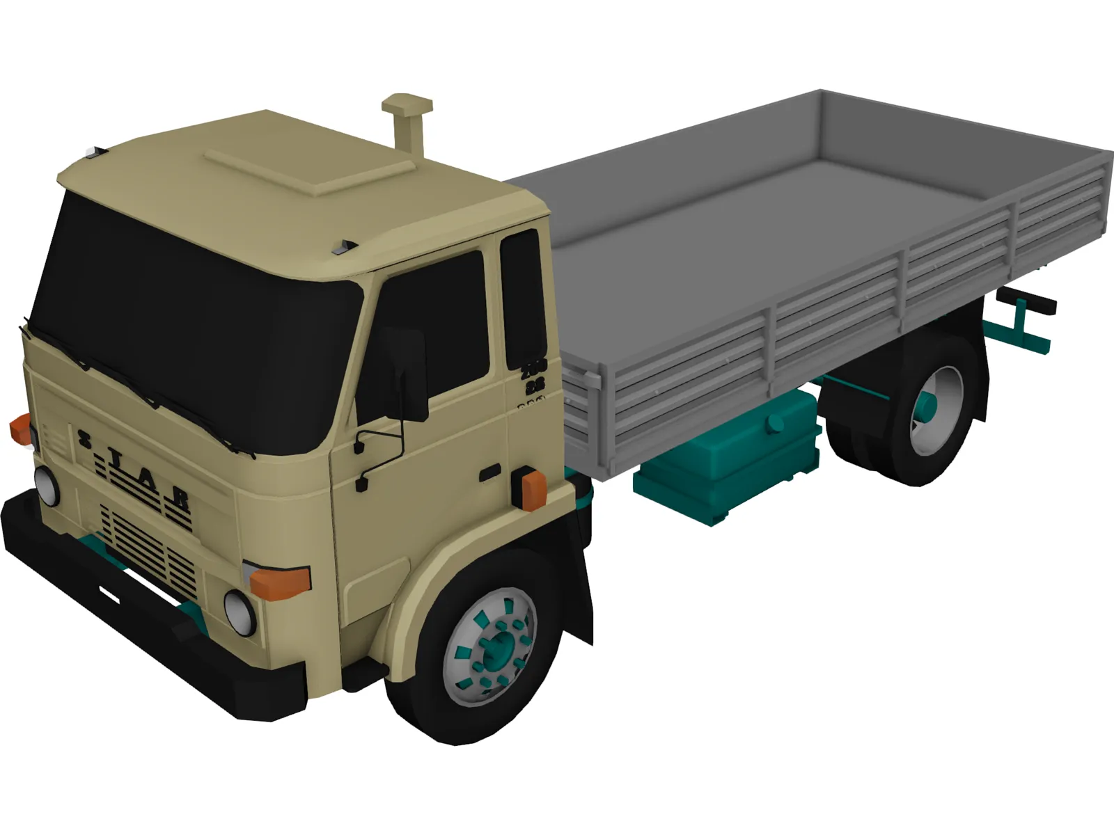 Star 28 3D Model main preview
