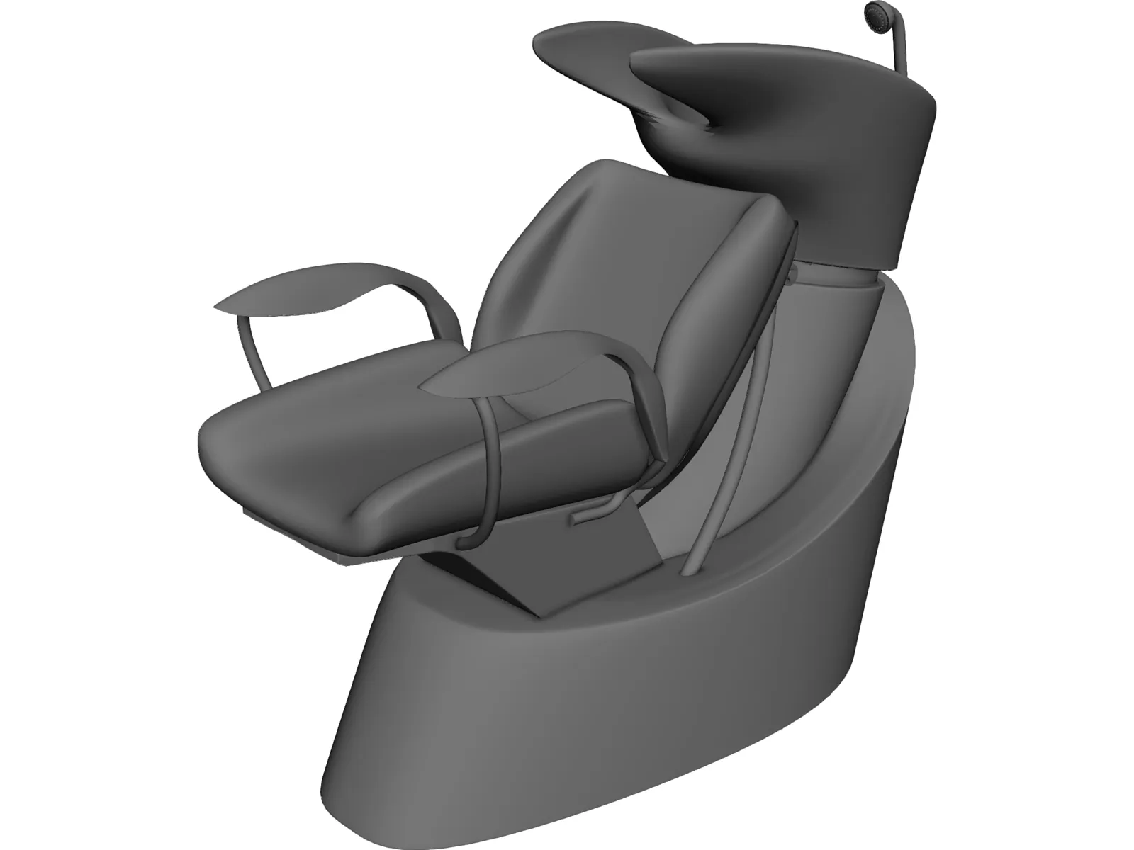 Lavatesta Hair Chair 3D Model main preview
