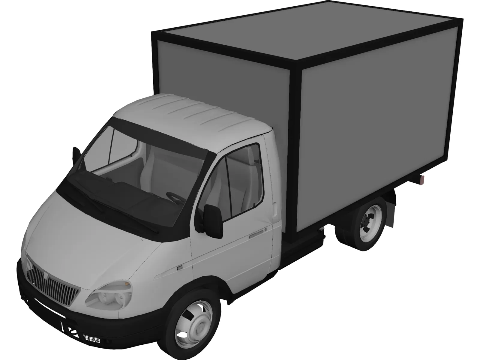 Gaz 3302-14 Gazel 3D Model main preview