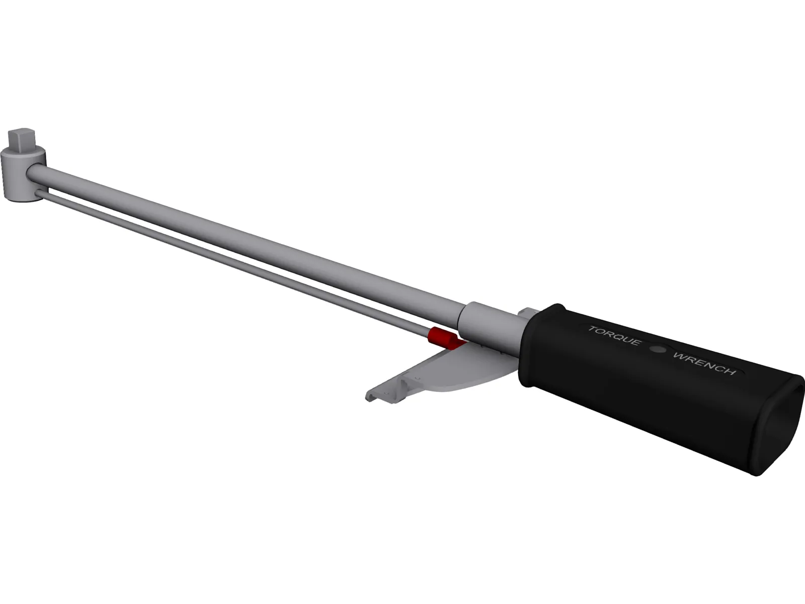 Torsion Style Torque Wrench 3D Model main preview