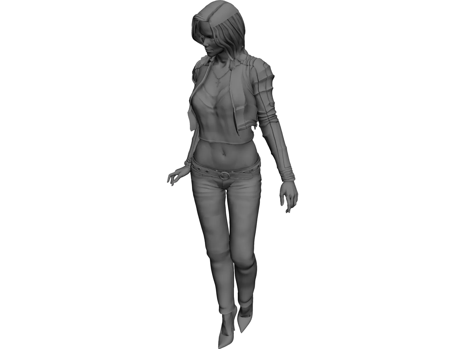 Woman 3D Model main preview