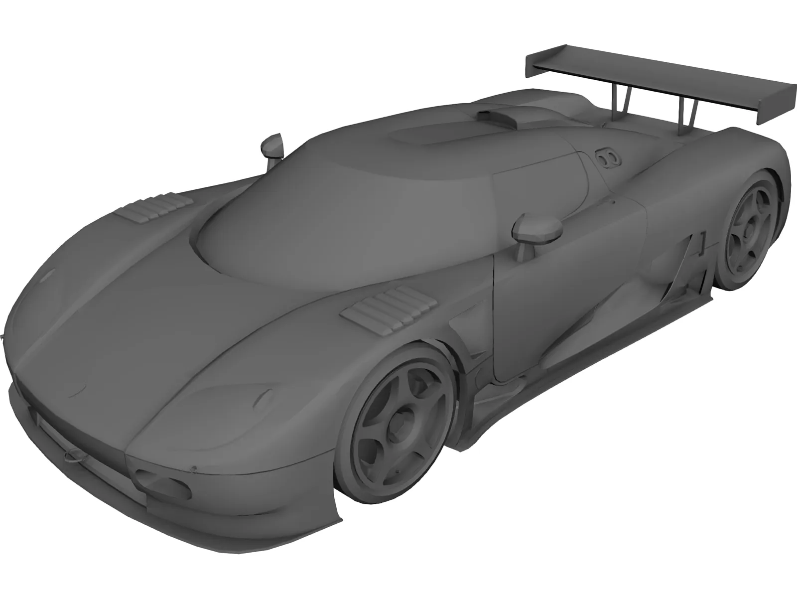 Koenigsegg CCGT 3D Model main preview