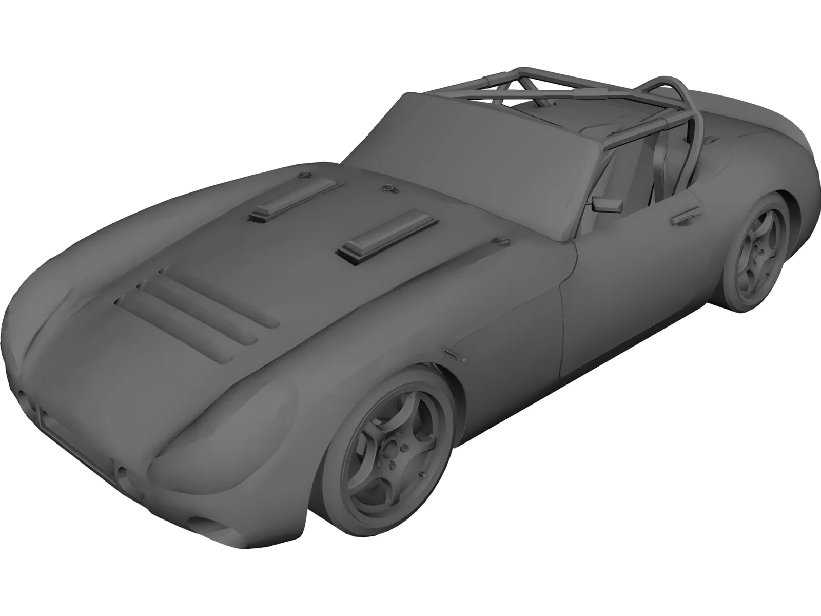 TVR Tuscan Challenge 3D Model main preview