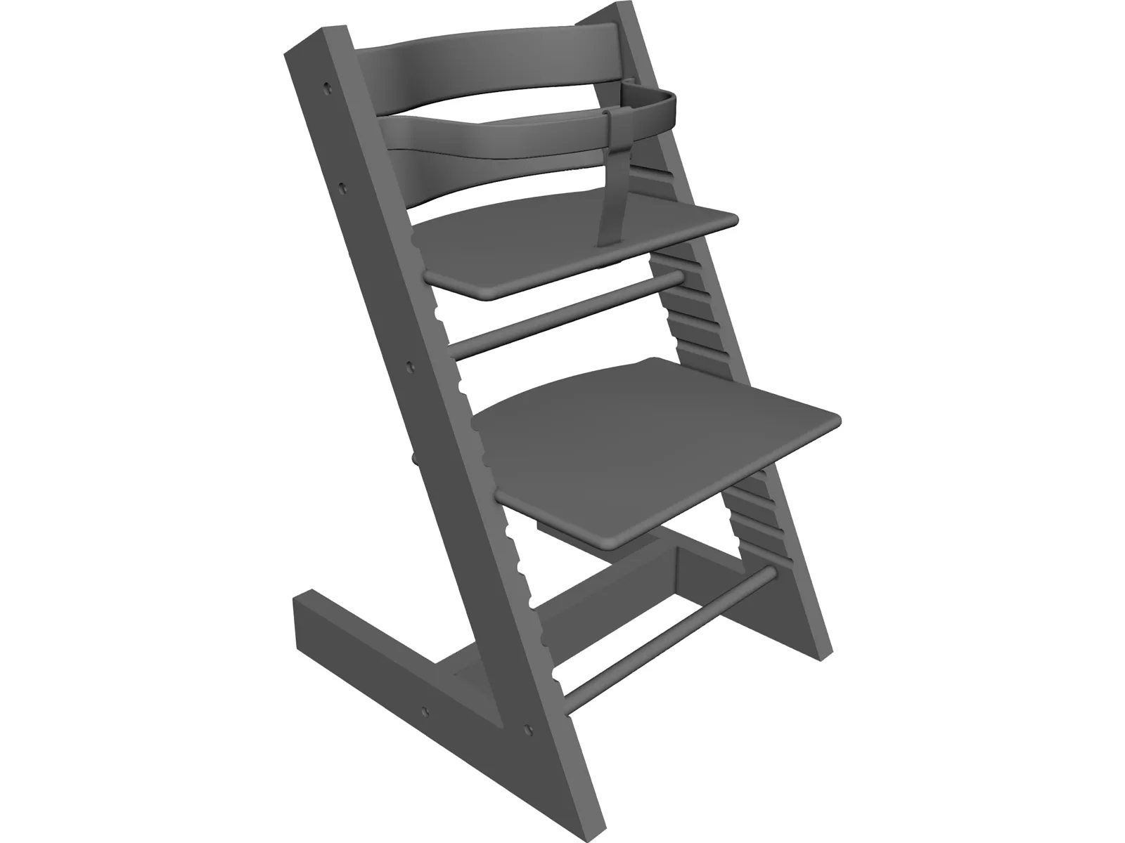 Chair 3D Model main preview