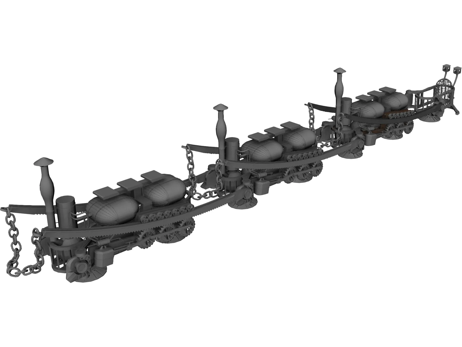 Slug 3D Model main preview