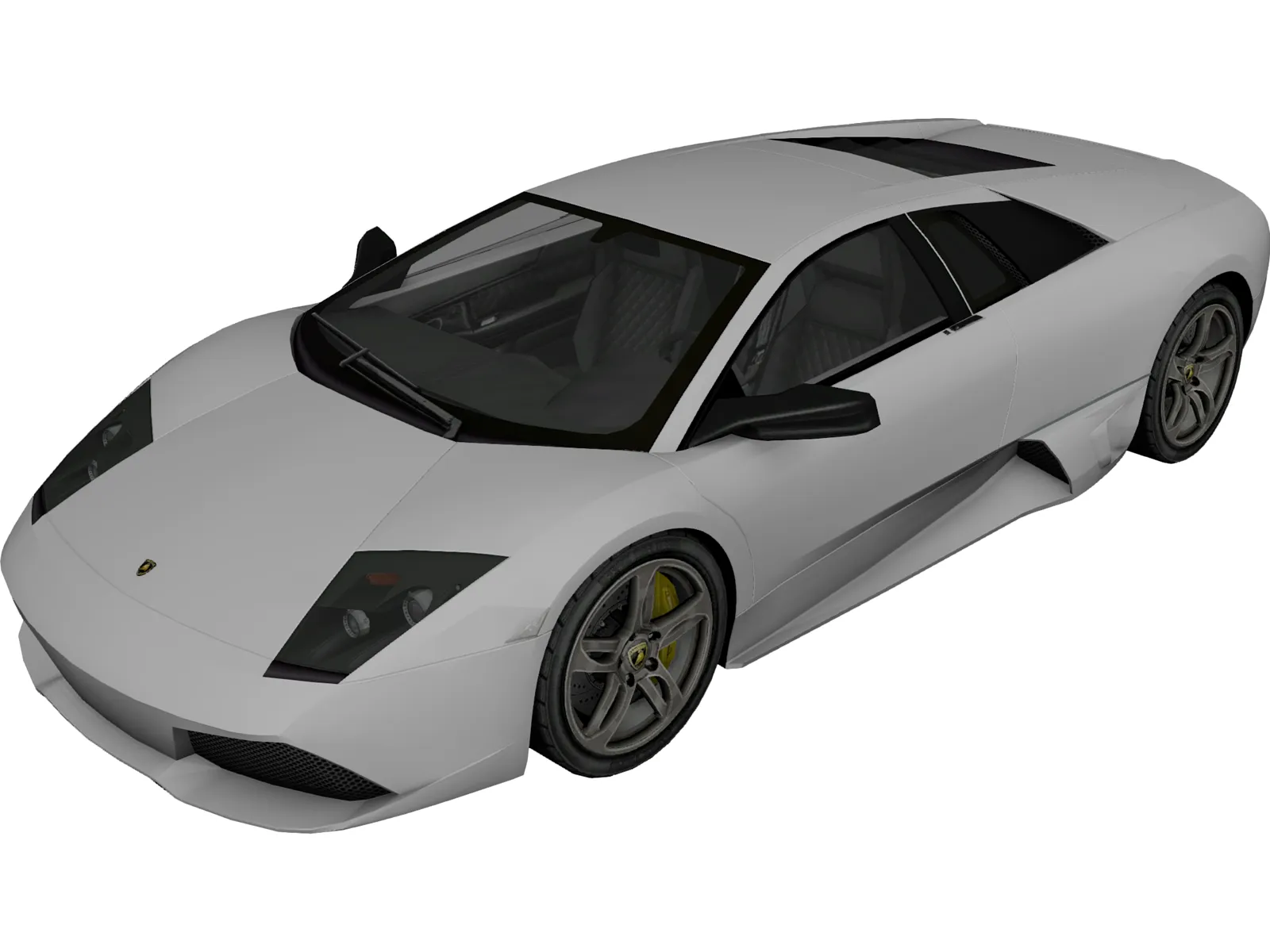 Lamborghini Murcielago LP640 3D Model main preview