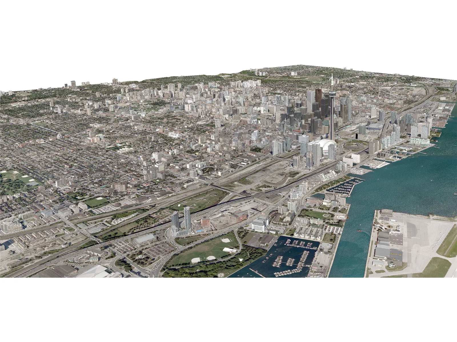Toronto City 3D Model main preview