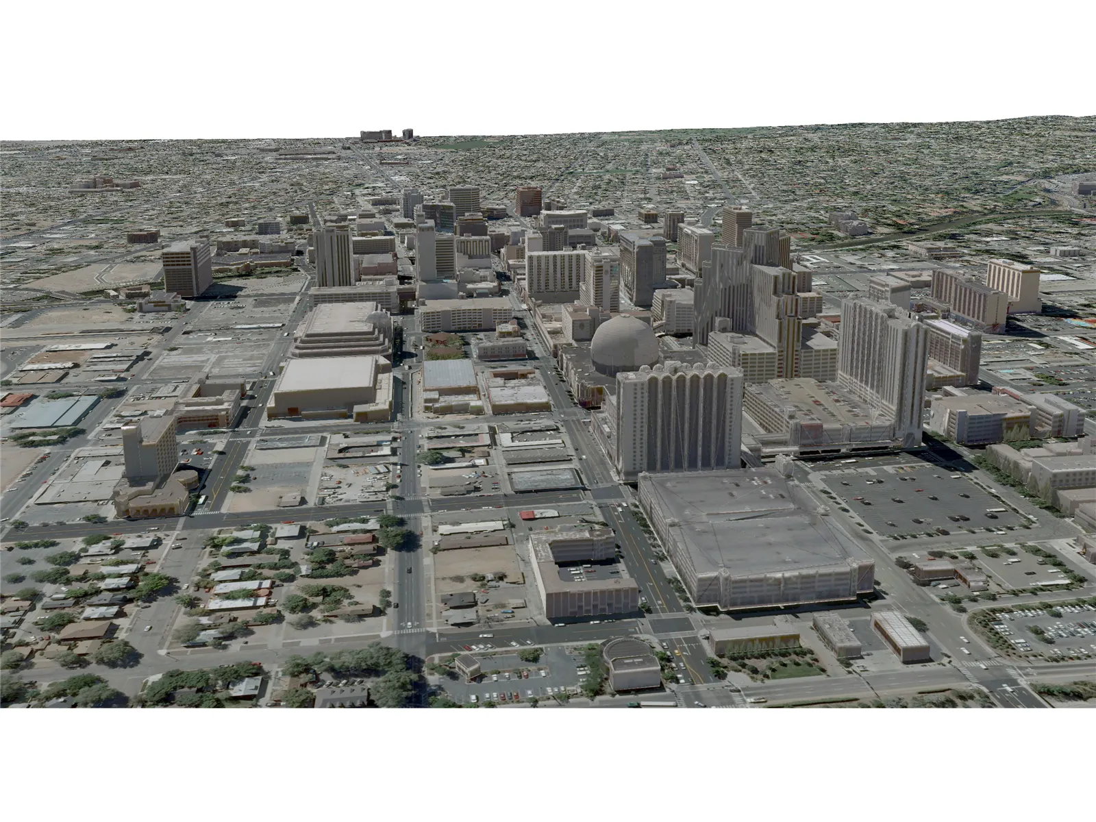 Reno City 3D Model main preview