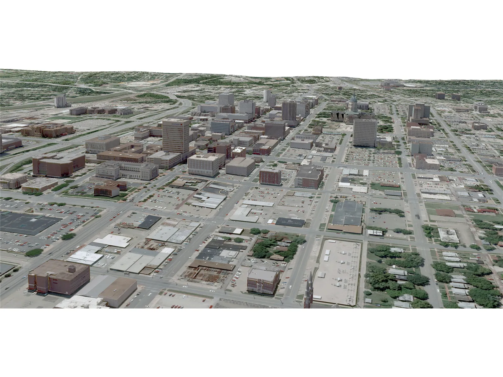 Topeka City 3D Model main preview