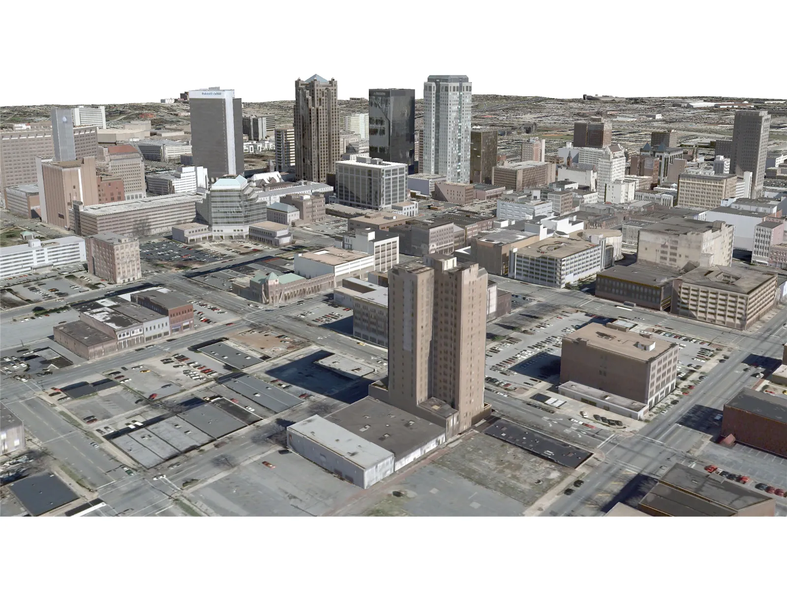 Birmingham City 3D Model main preview