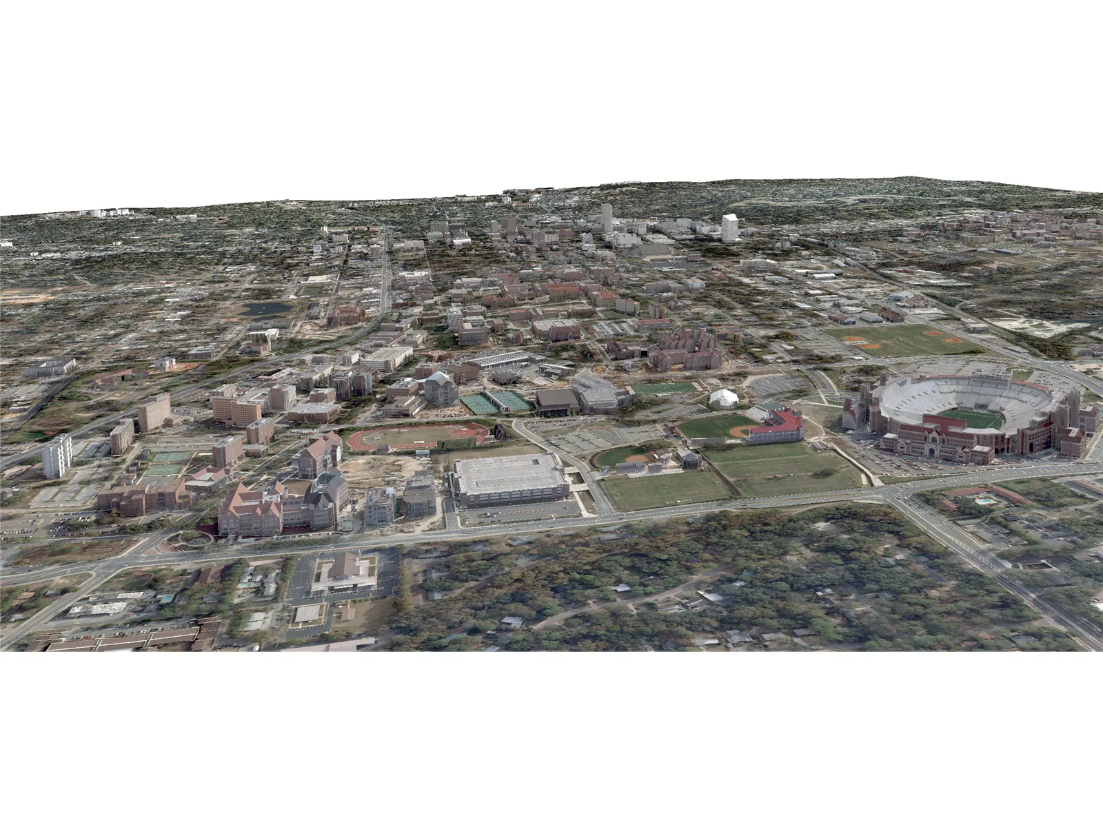 Tallahassee City 3D Model main preview