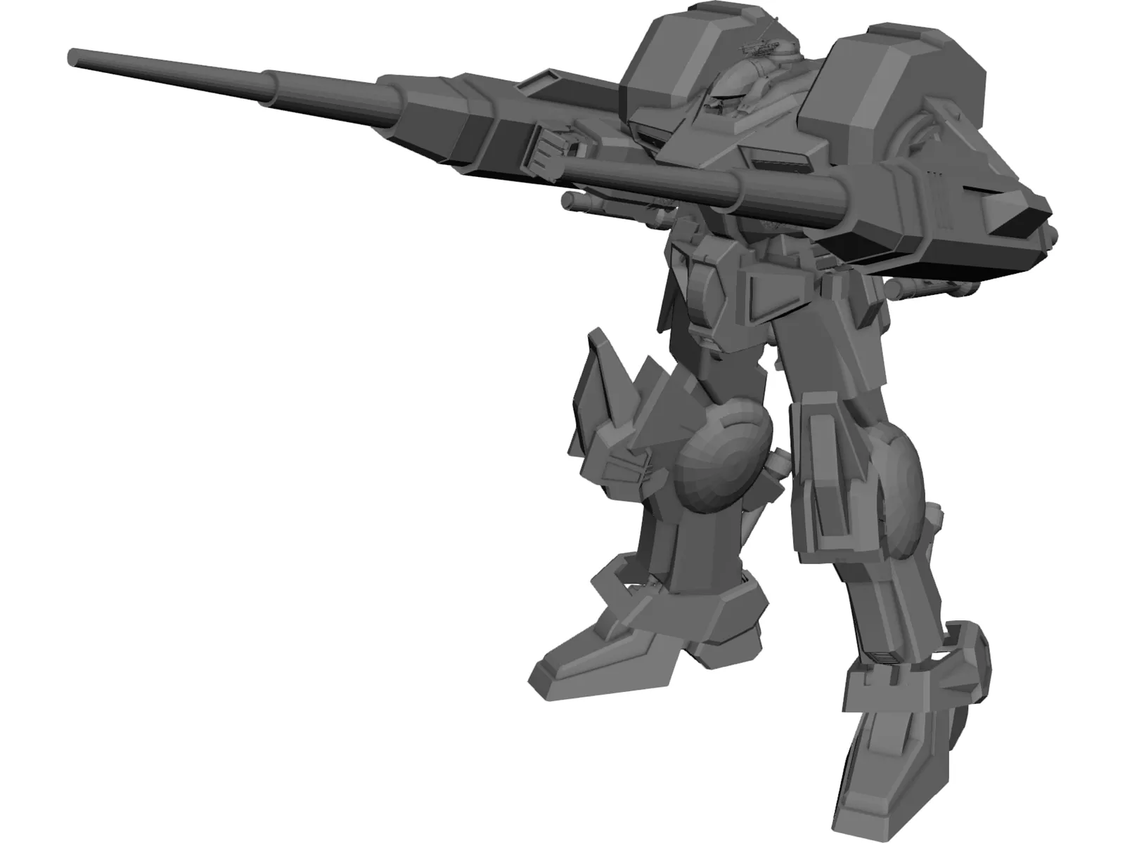Gundam Centurion 3D Model main preview