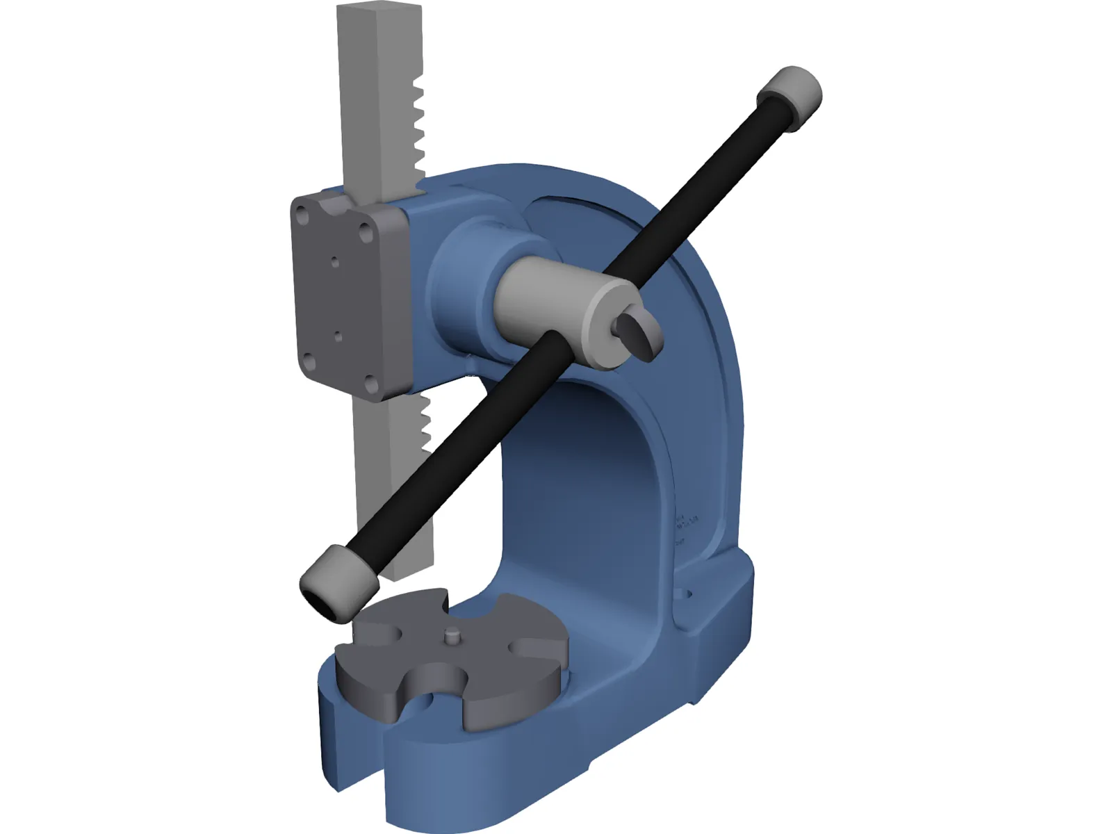 Arbor Press 3D Model main preview
