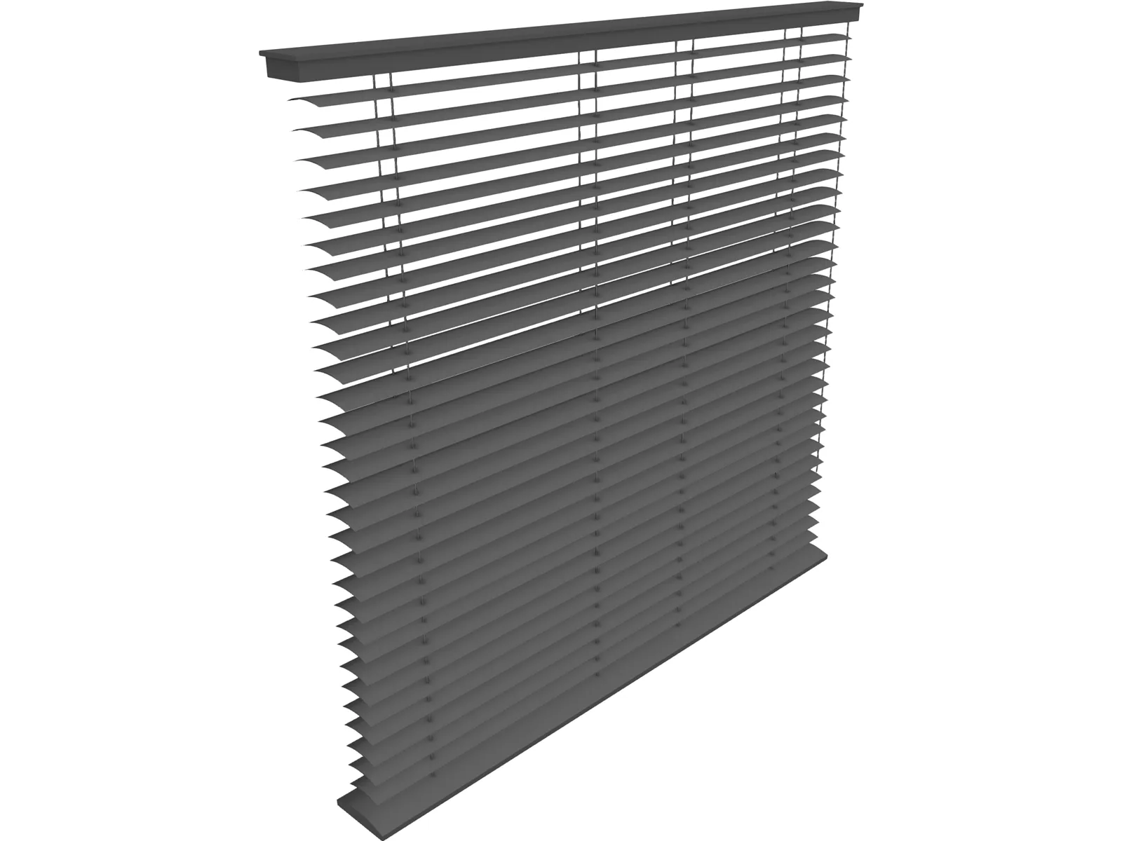 Blinds 3D Model main preview