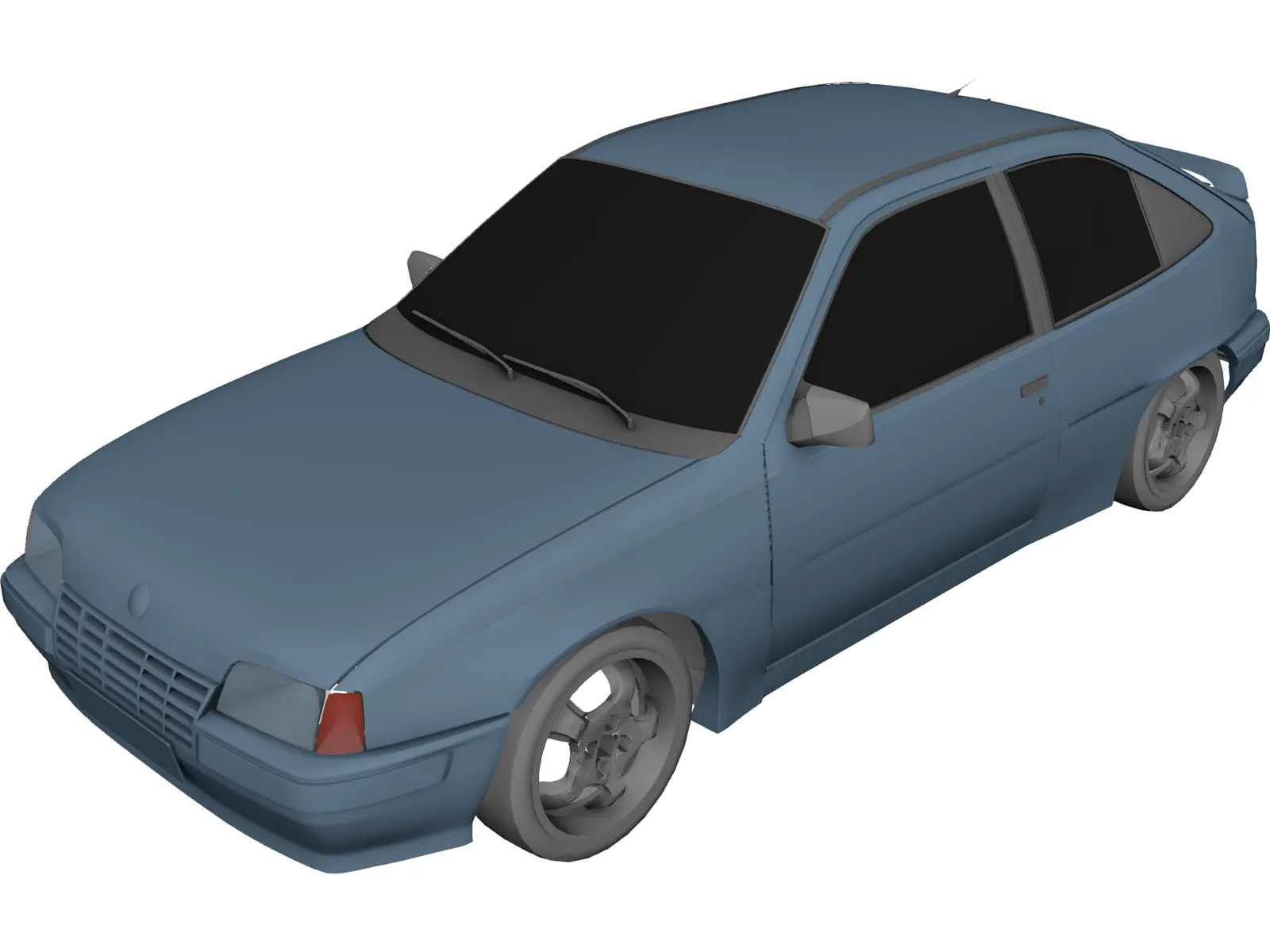 Opel Kadett E (1984) 3D Model main preview