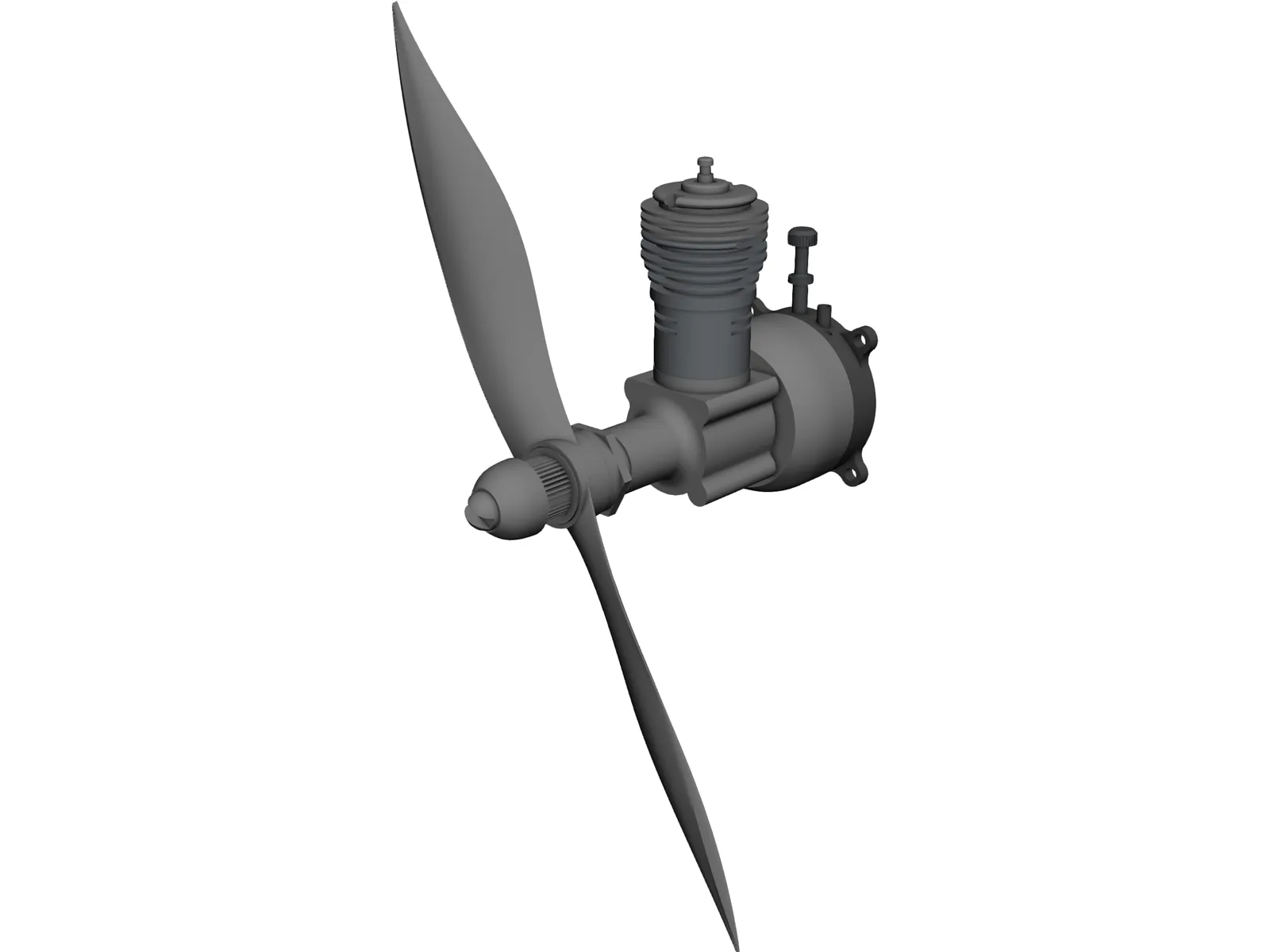 RC Cox 0.48 3D Model main preview