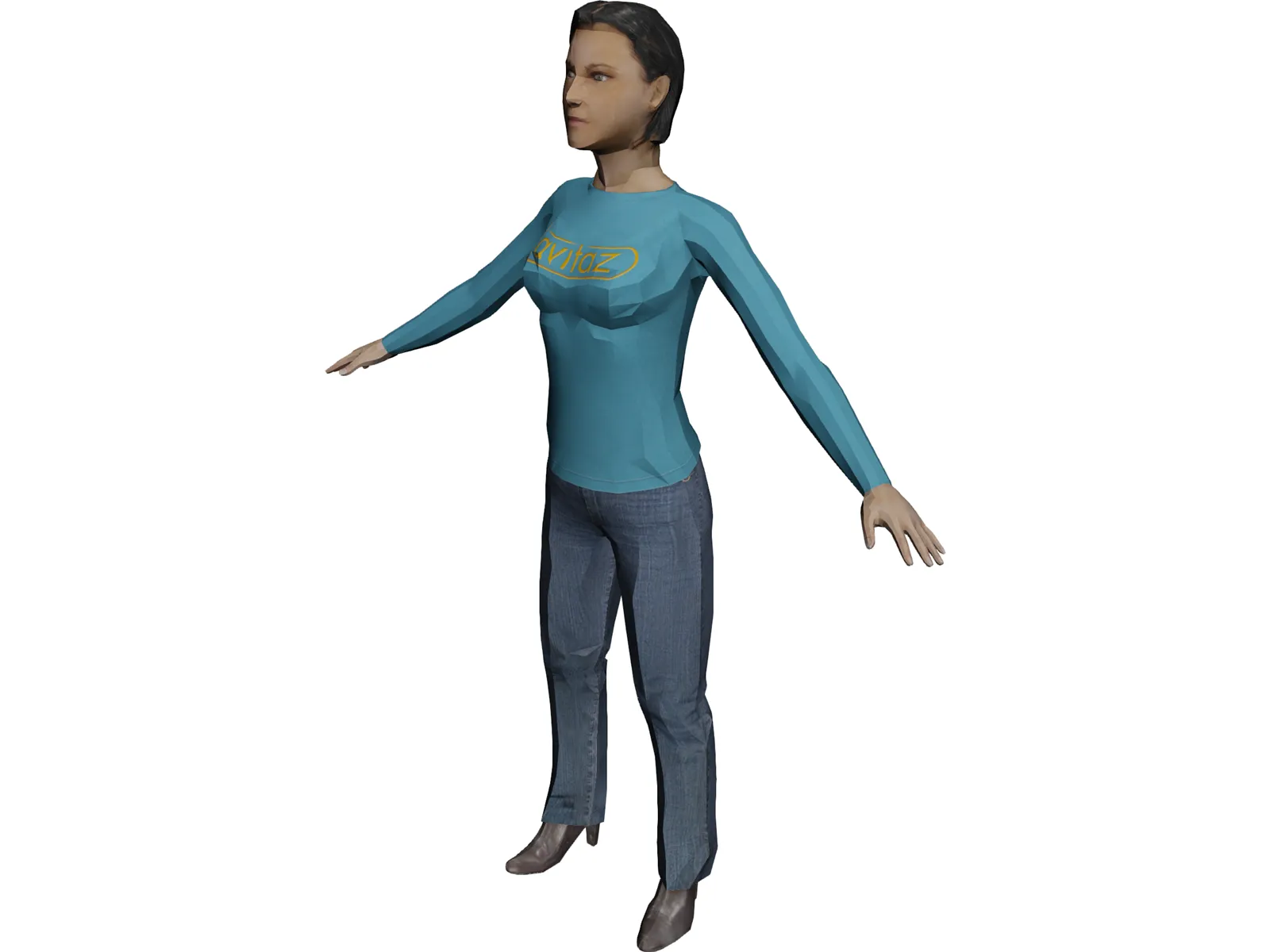 Woman 3D Model main preview