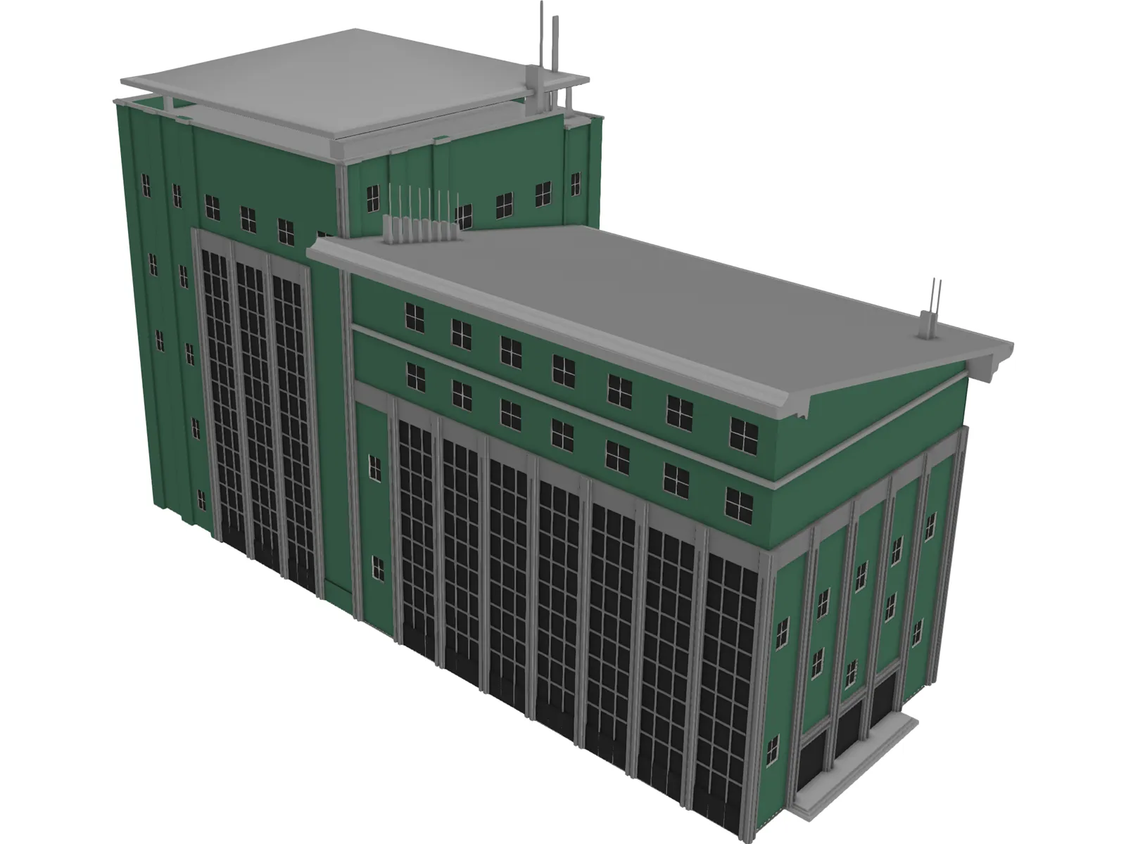 Building 3D Model main preview