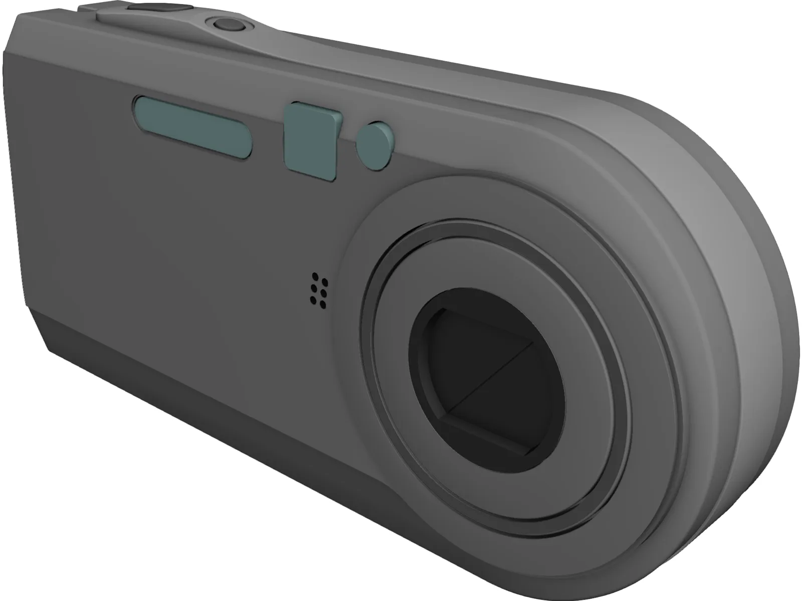 Sony DSC-P150 3D Model main preview