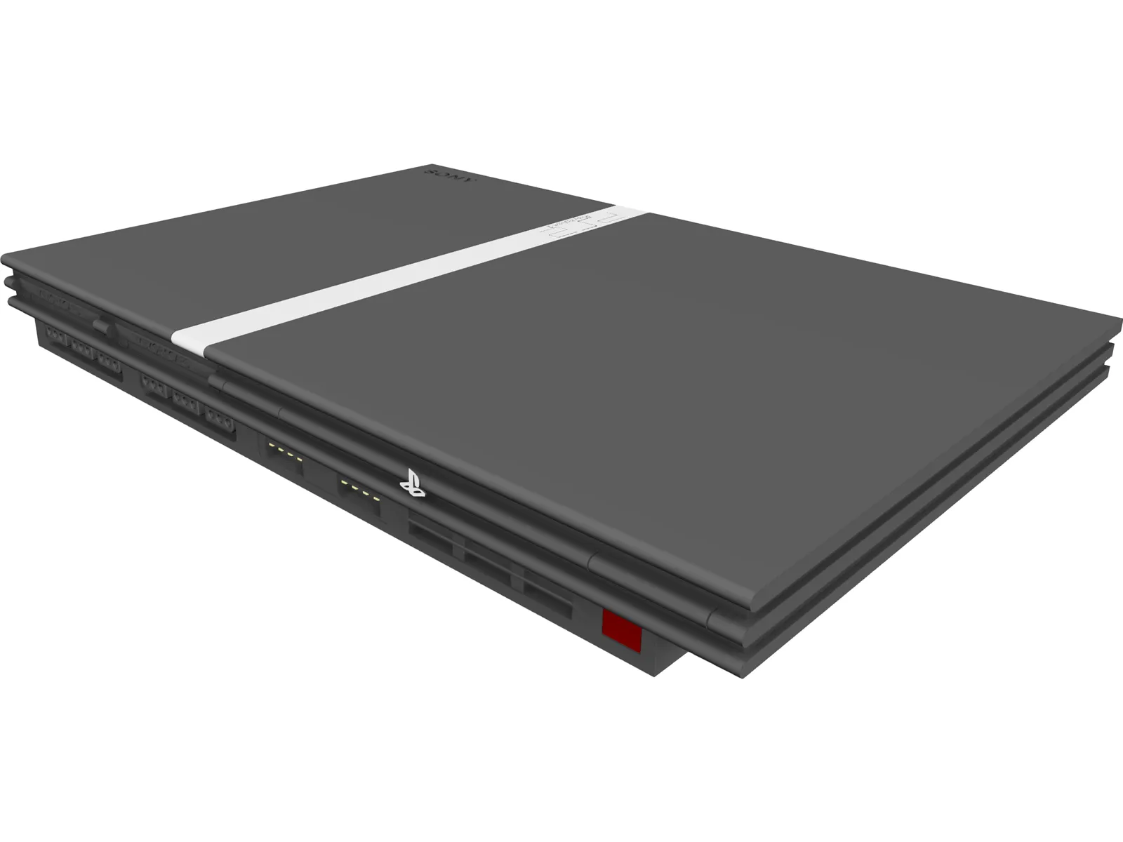 Sony Playstation 2 3D Model main preview