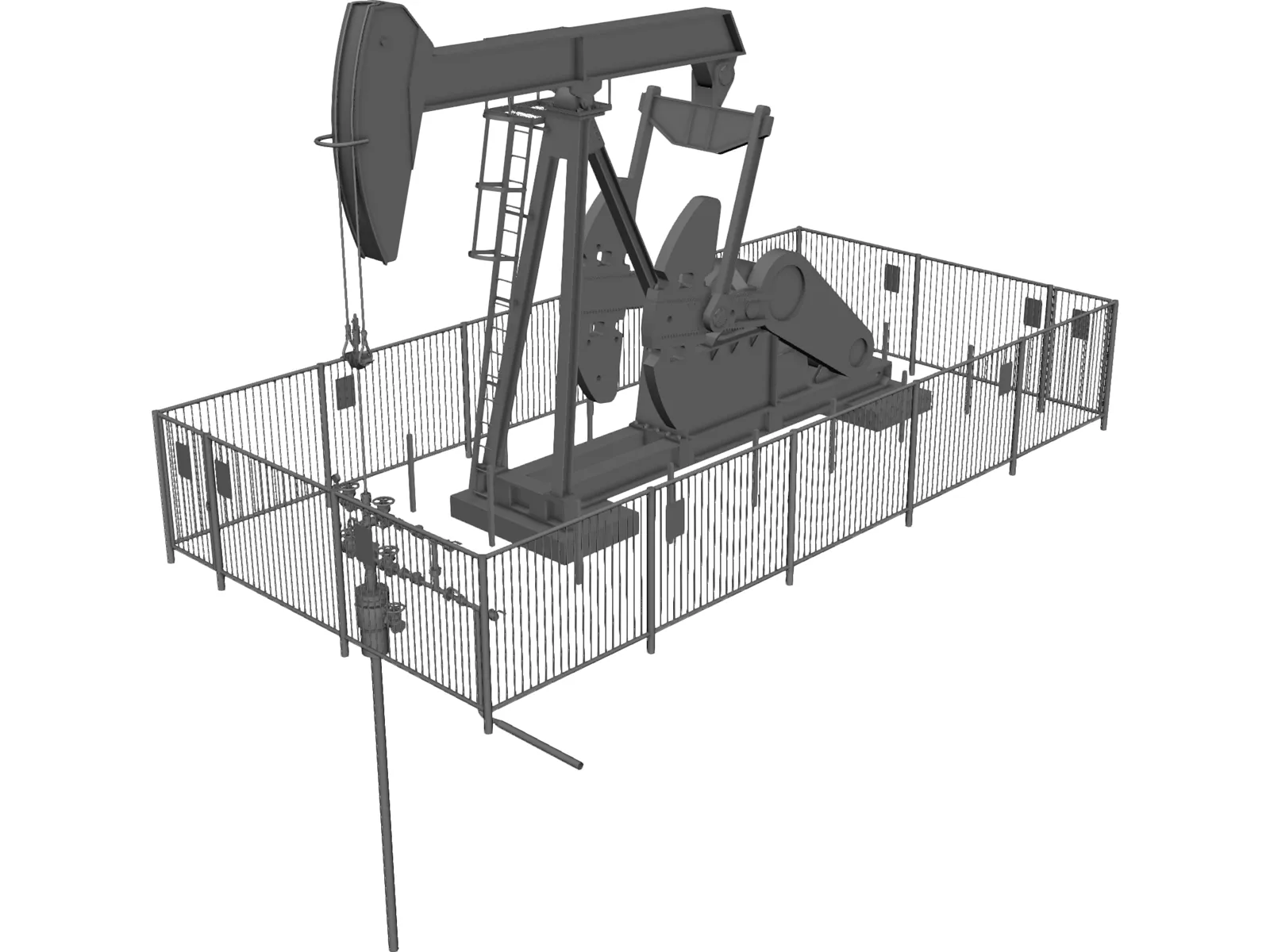 Jack Pump TECSA 3D Model main preview