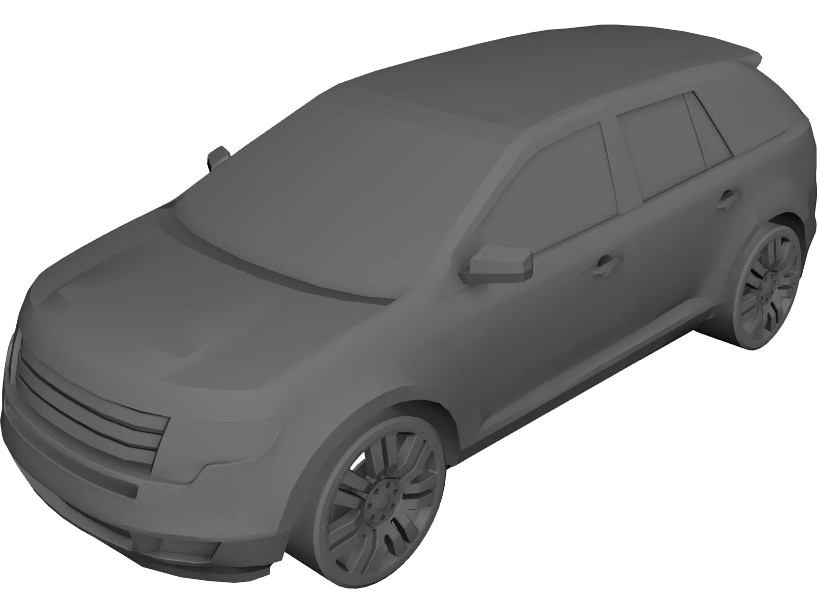 Ford Edge (2008) 3D Model main preview