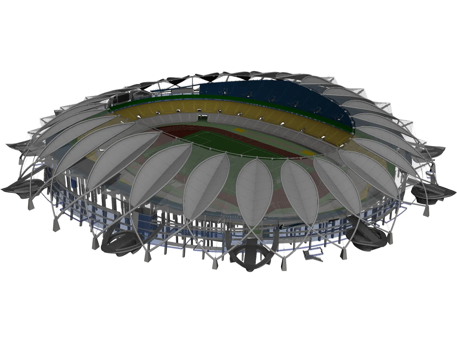 Stadium 3D Model main preview