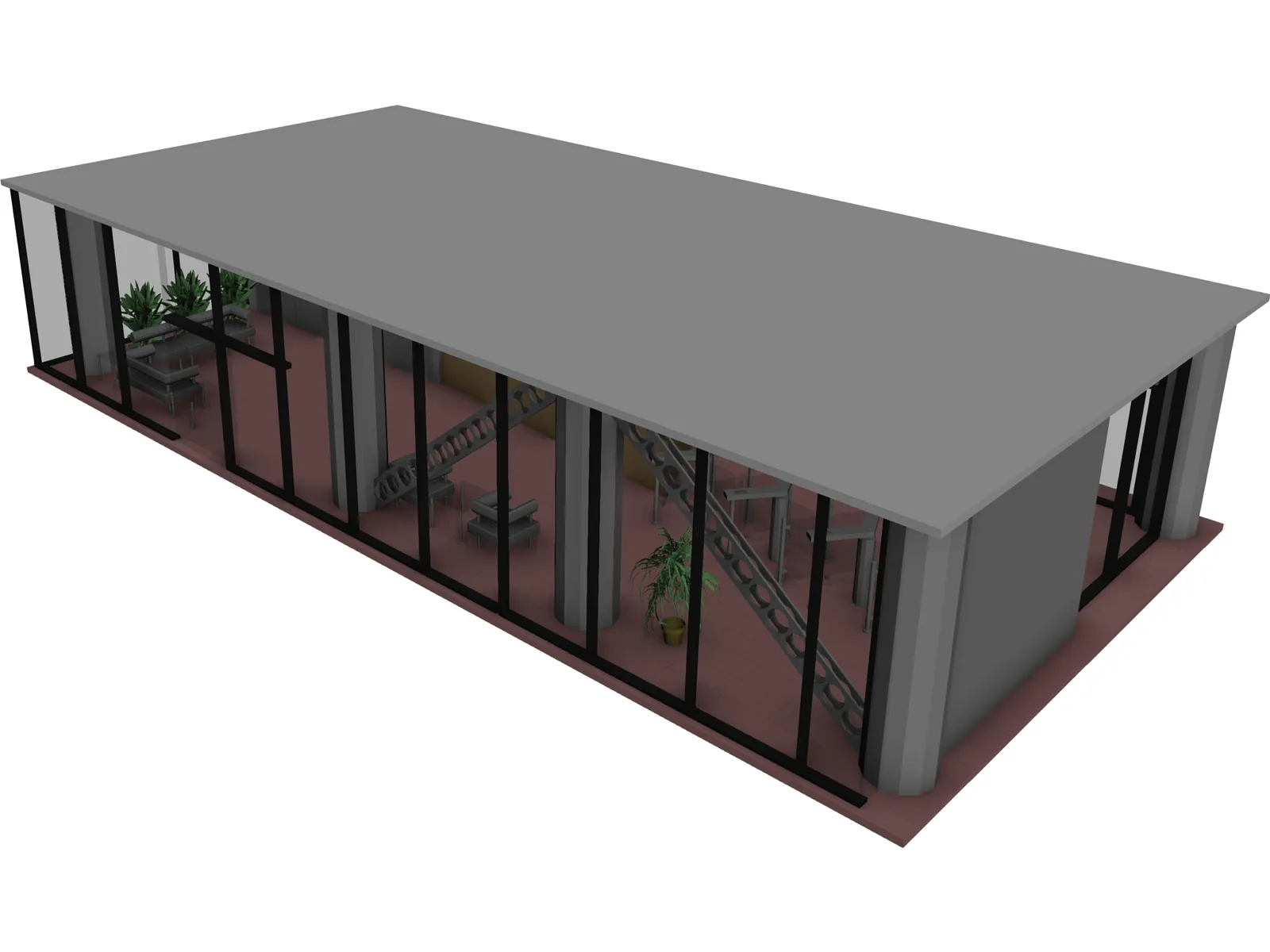 Reception 3D Model main preview