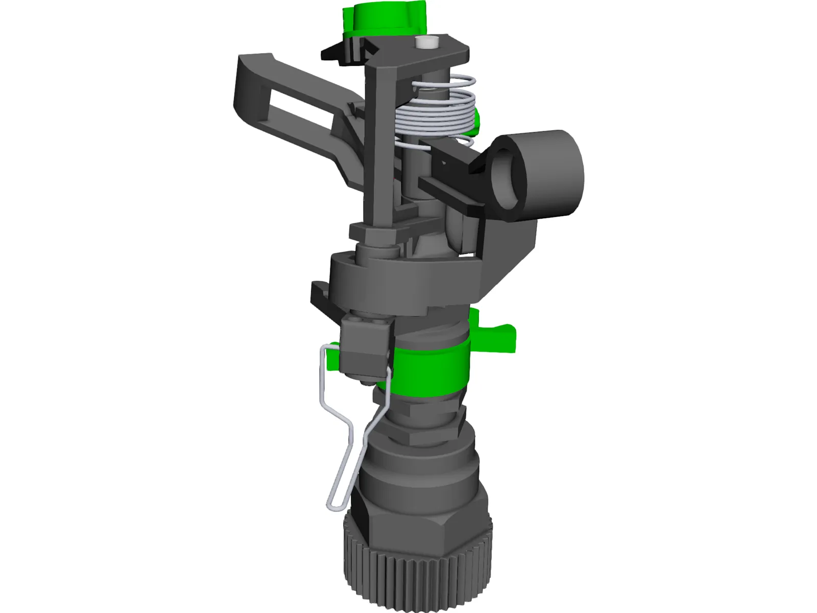 Sprinkler 3D Model main preview