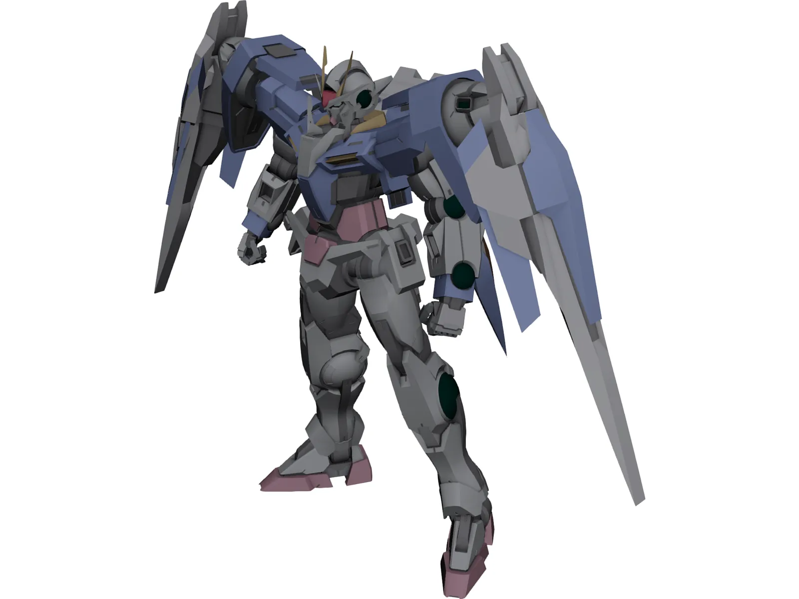Gundam 3D Model main preview