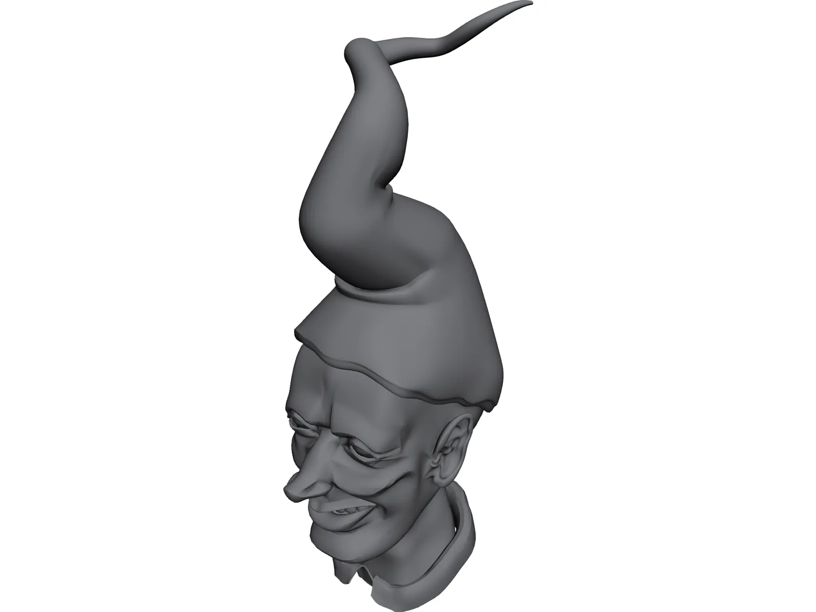 Head 3D Model main preview