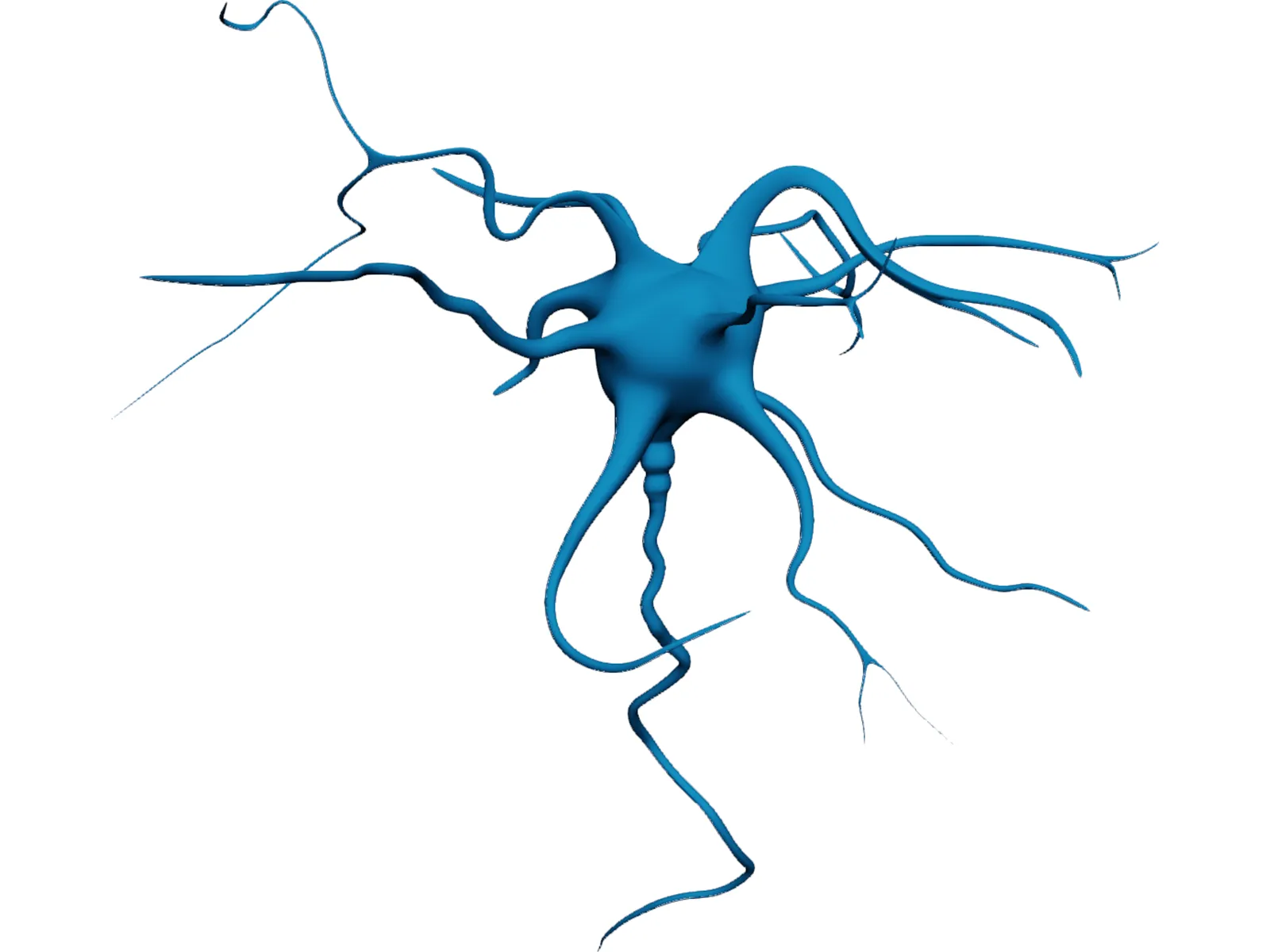 Neuron 3D Model main preview