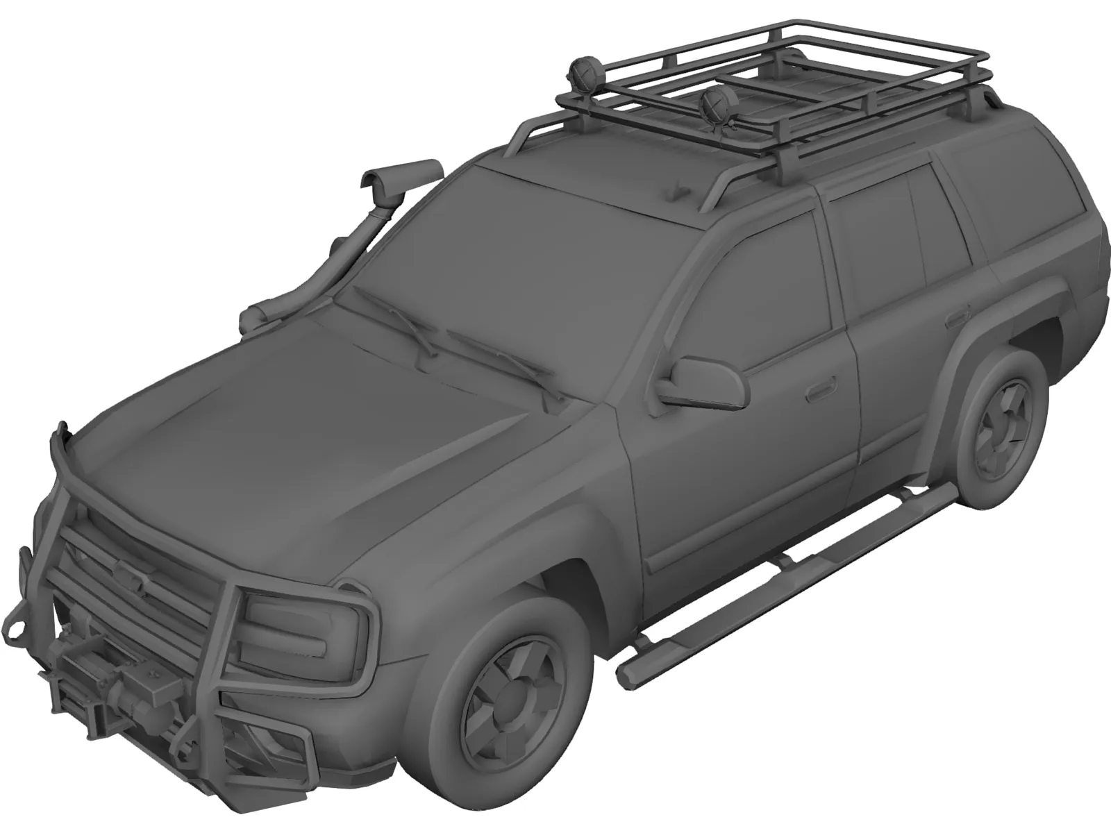 Chevrolet Blazer [Tuned] 3D Model main preview