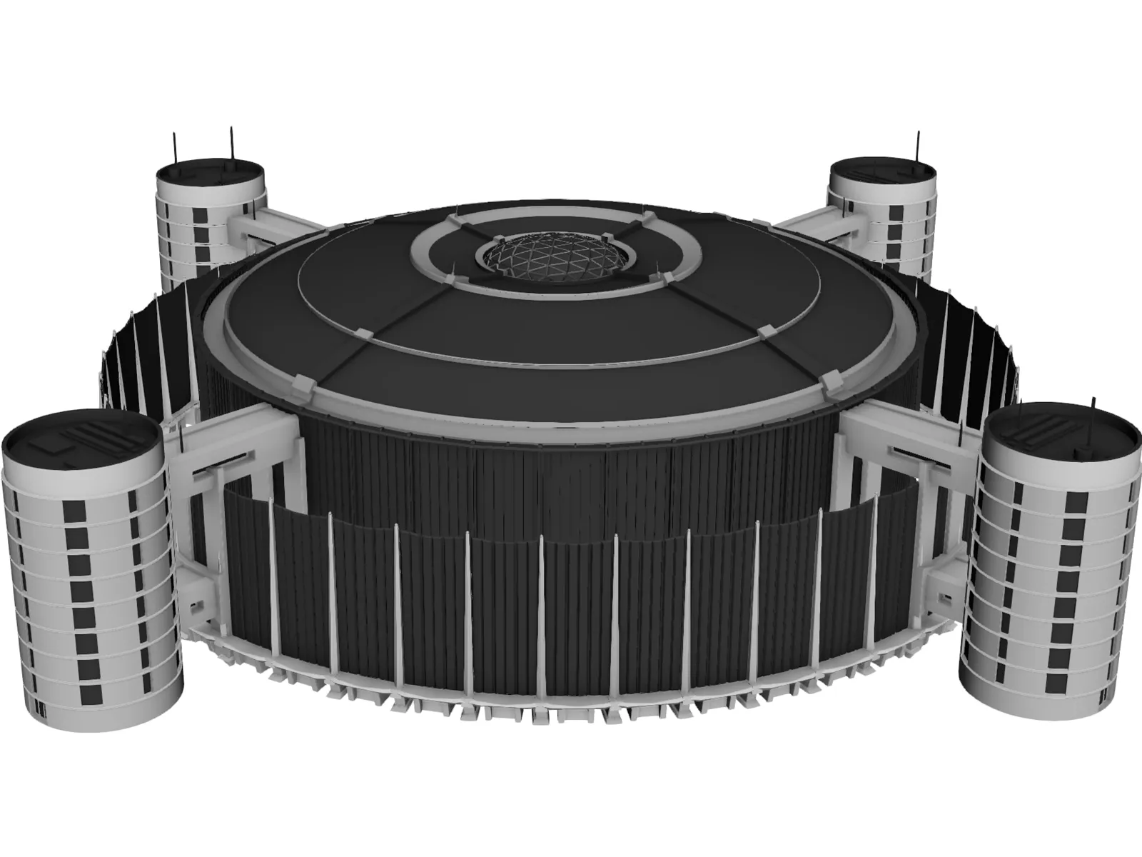 Building 3D Model main preview