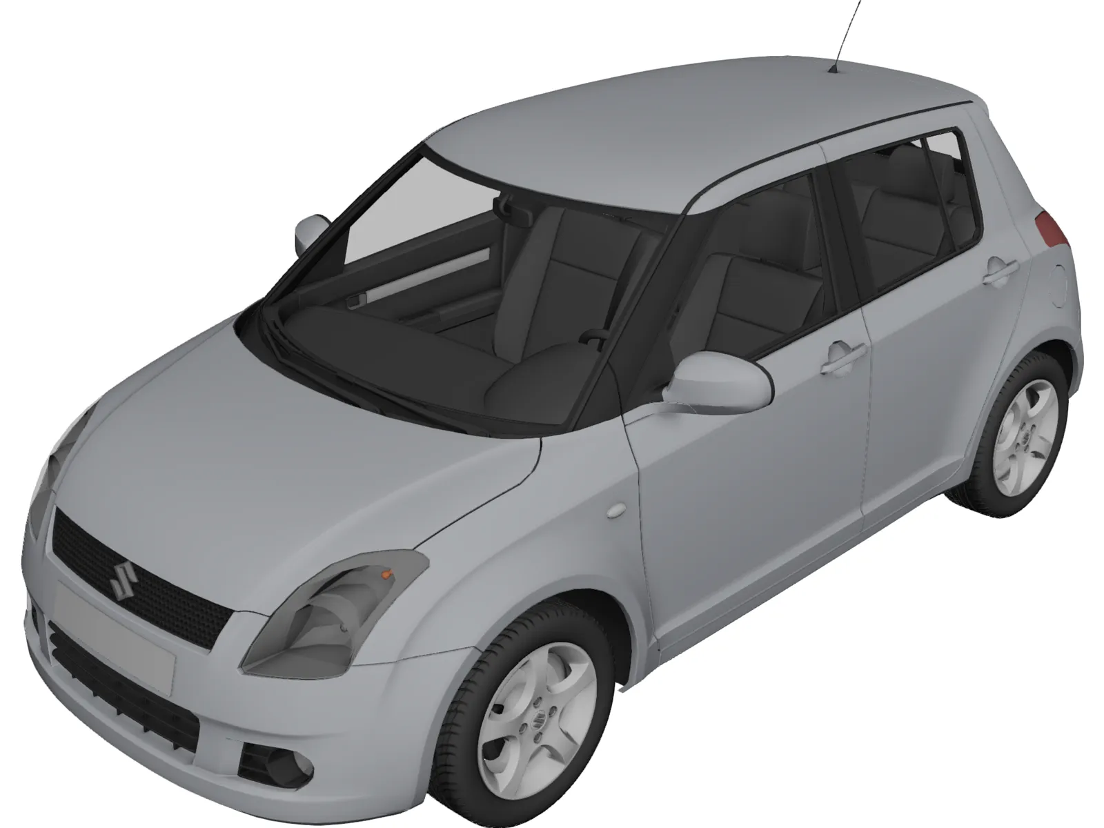 Suzuki Swift 3D Model main preview