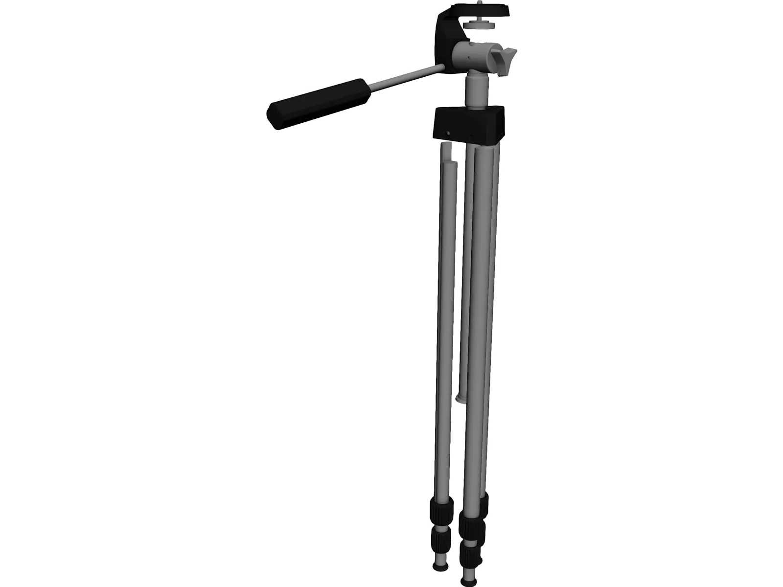 Tripod 3D Model main preview
