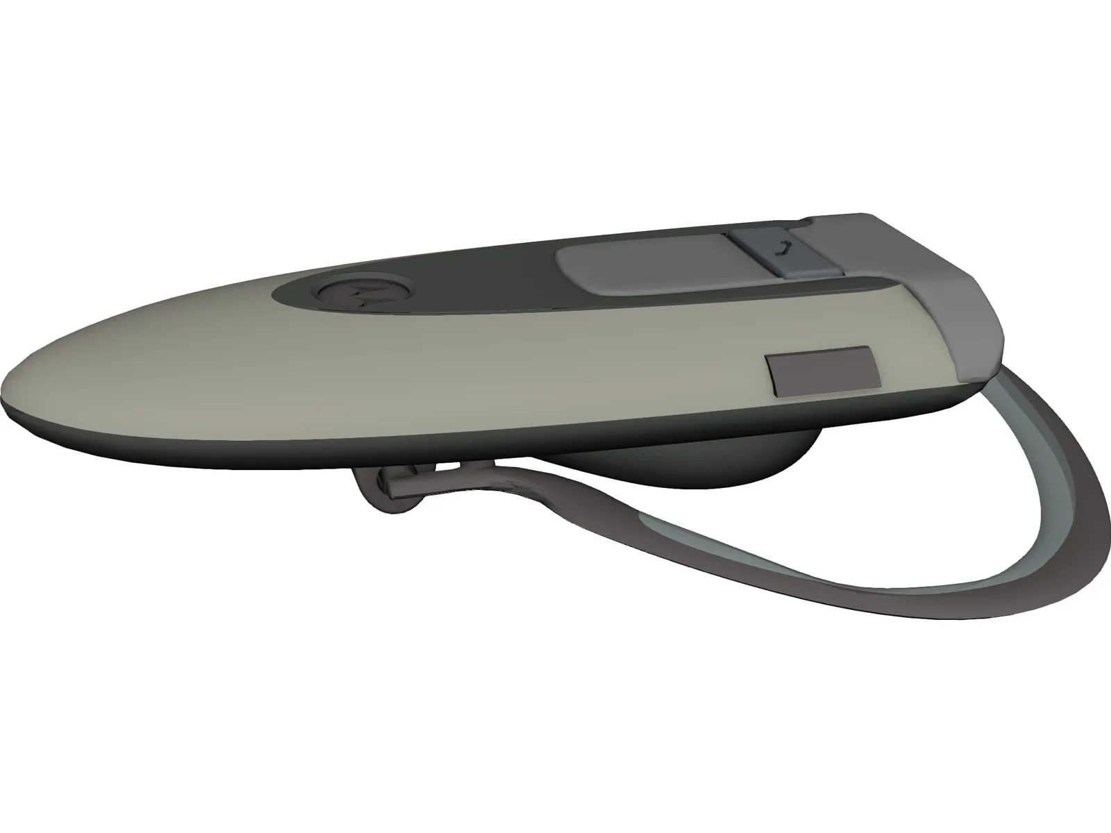Motorola Bluetooth Earpiece 3D Model main preview