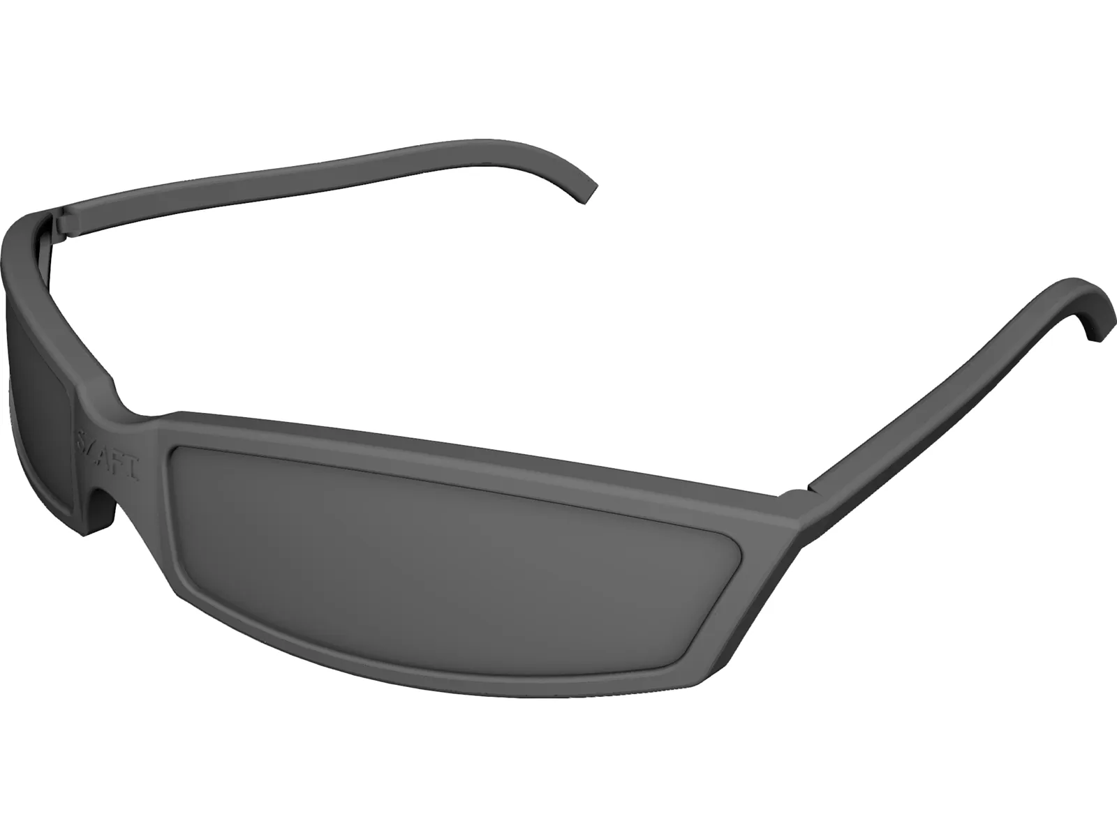 Sunglasses 3D Model main preview