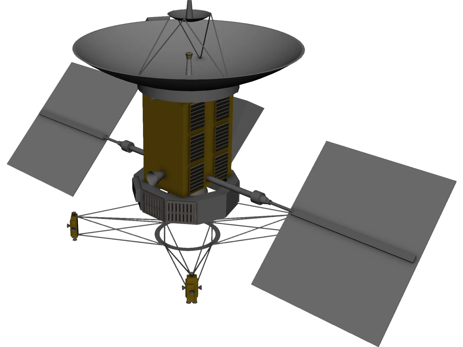 Magellan 3D Model main preview